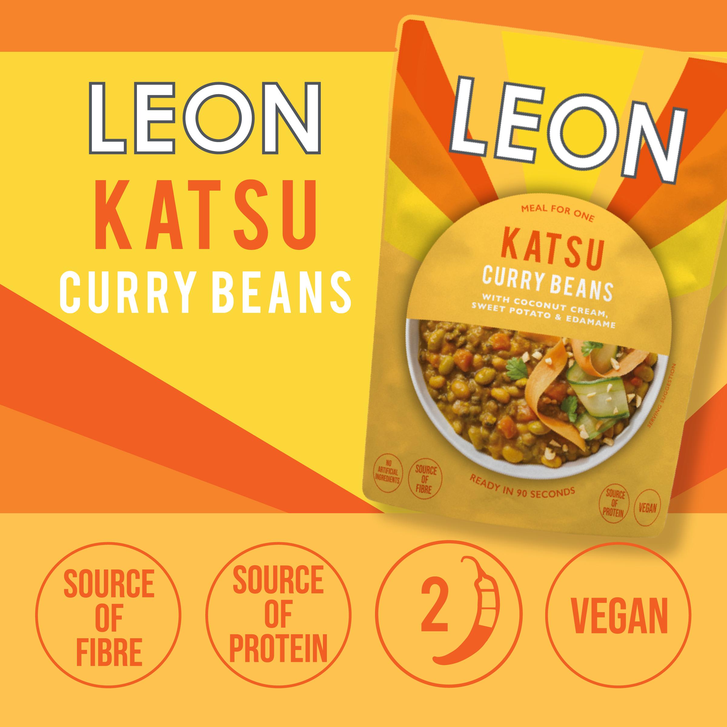 LEON Katsu Curry Beans 250g thumbnail 2