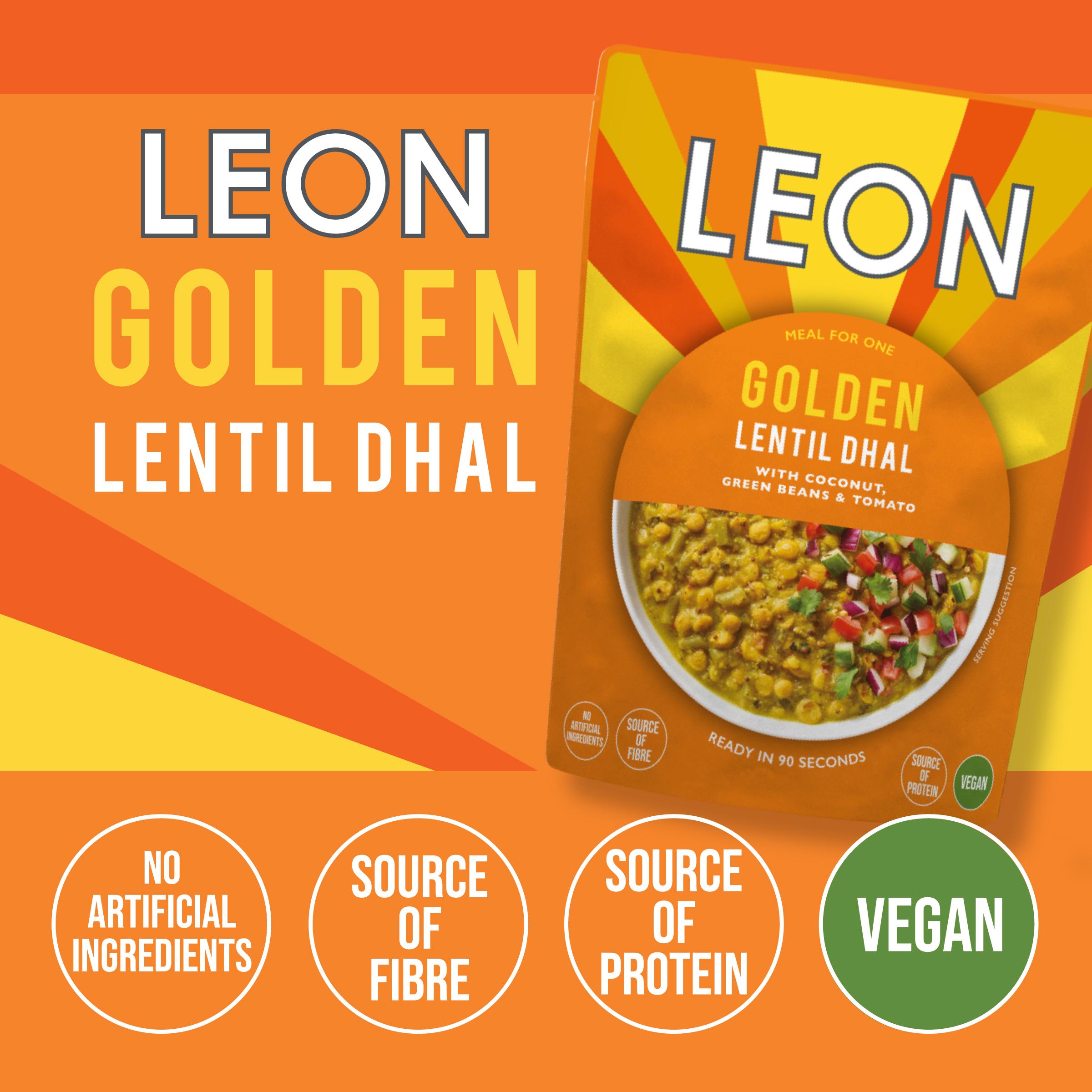 LEON Golden Lentil Dhal 250g thumbnail 2