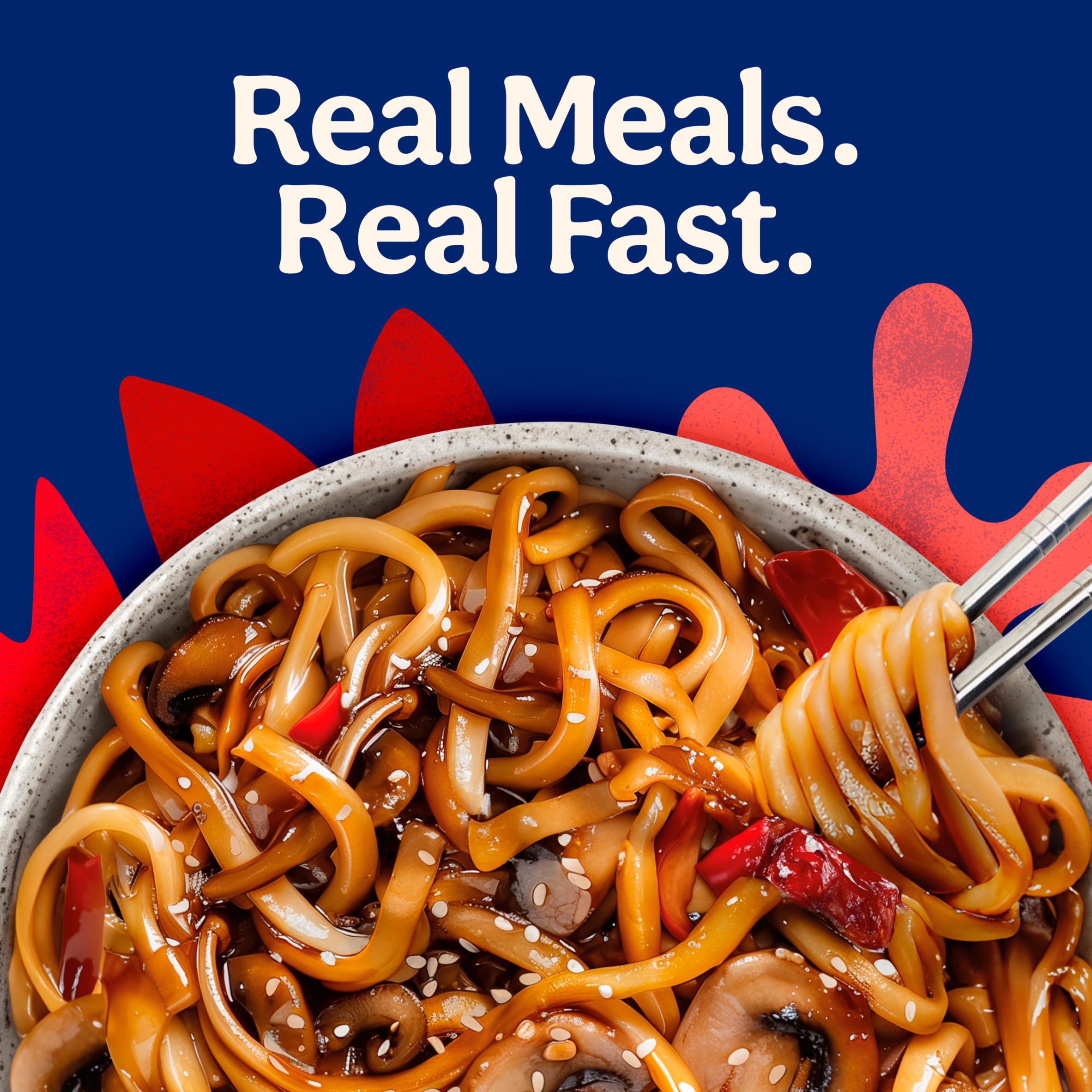 Ben's Original Street Food Japanese Teriyaki Sauce Noodles Ready Meal 250g thumbnail 2