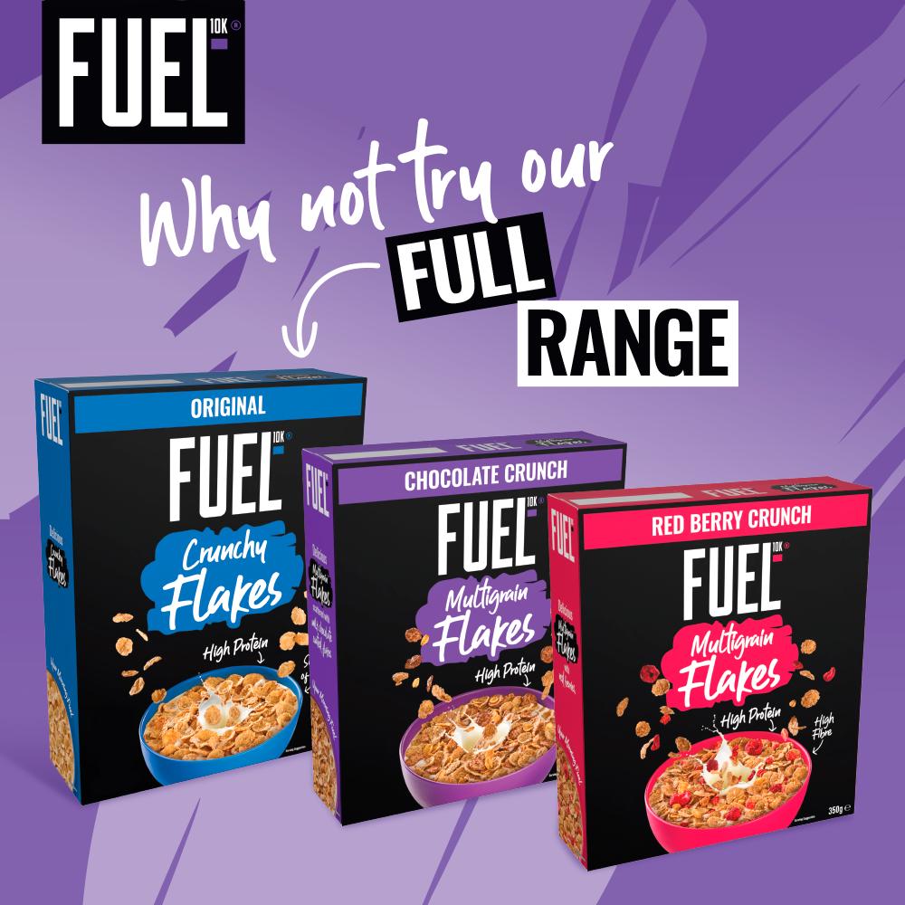 FUEL10K Original Crunchy Flakes High Protein Breakfast Cereal 440g thumbnail 5