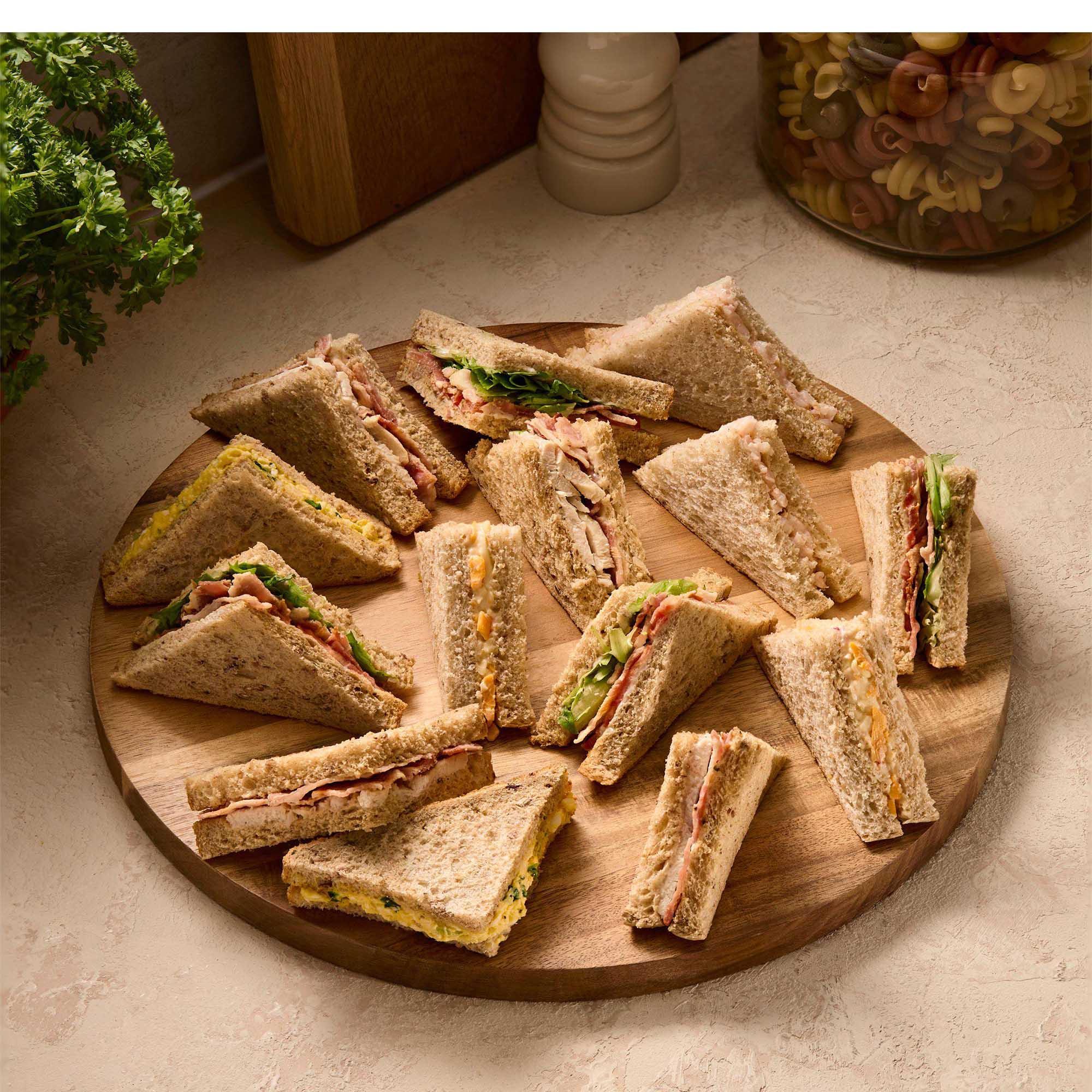 Sainsbury's Classic Sandwich Platter (14 Quarters)