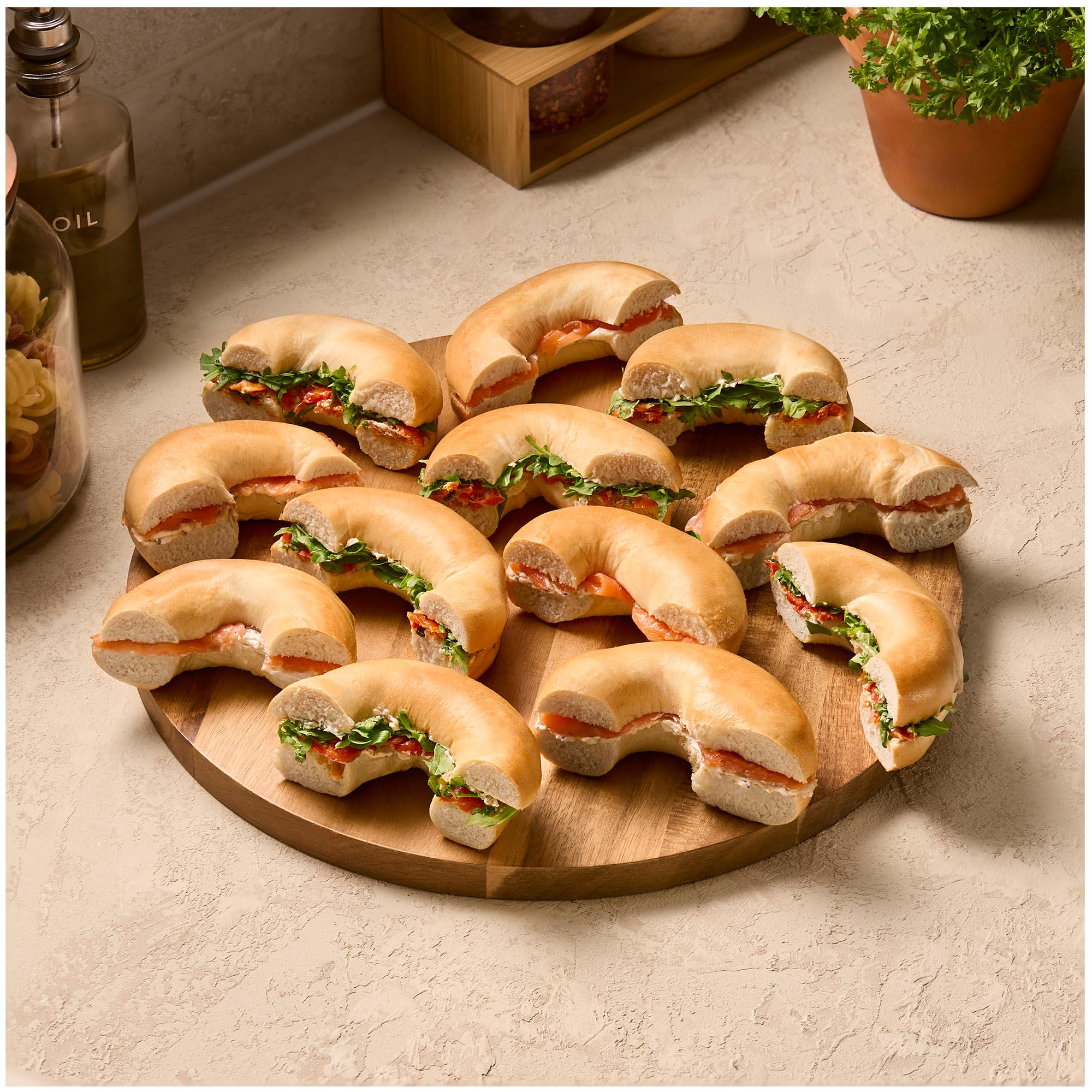 Sainsbury's Bagel Platter, Taste the Difference (12 Halves)