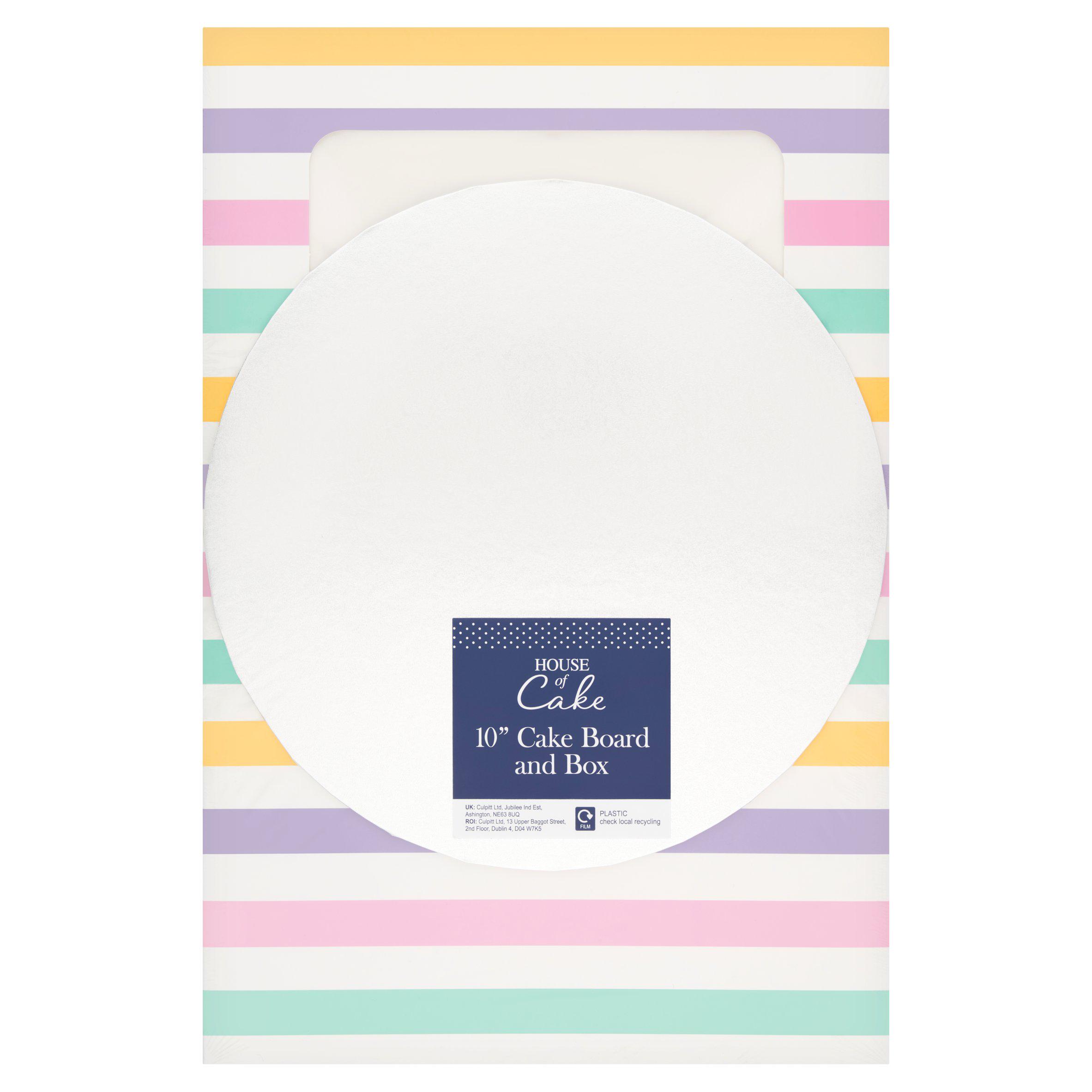 House of Cake Board & Box 10 inch