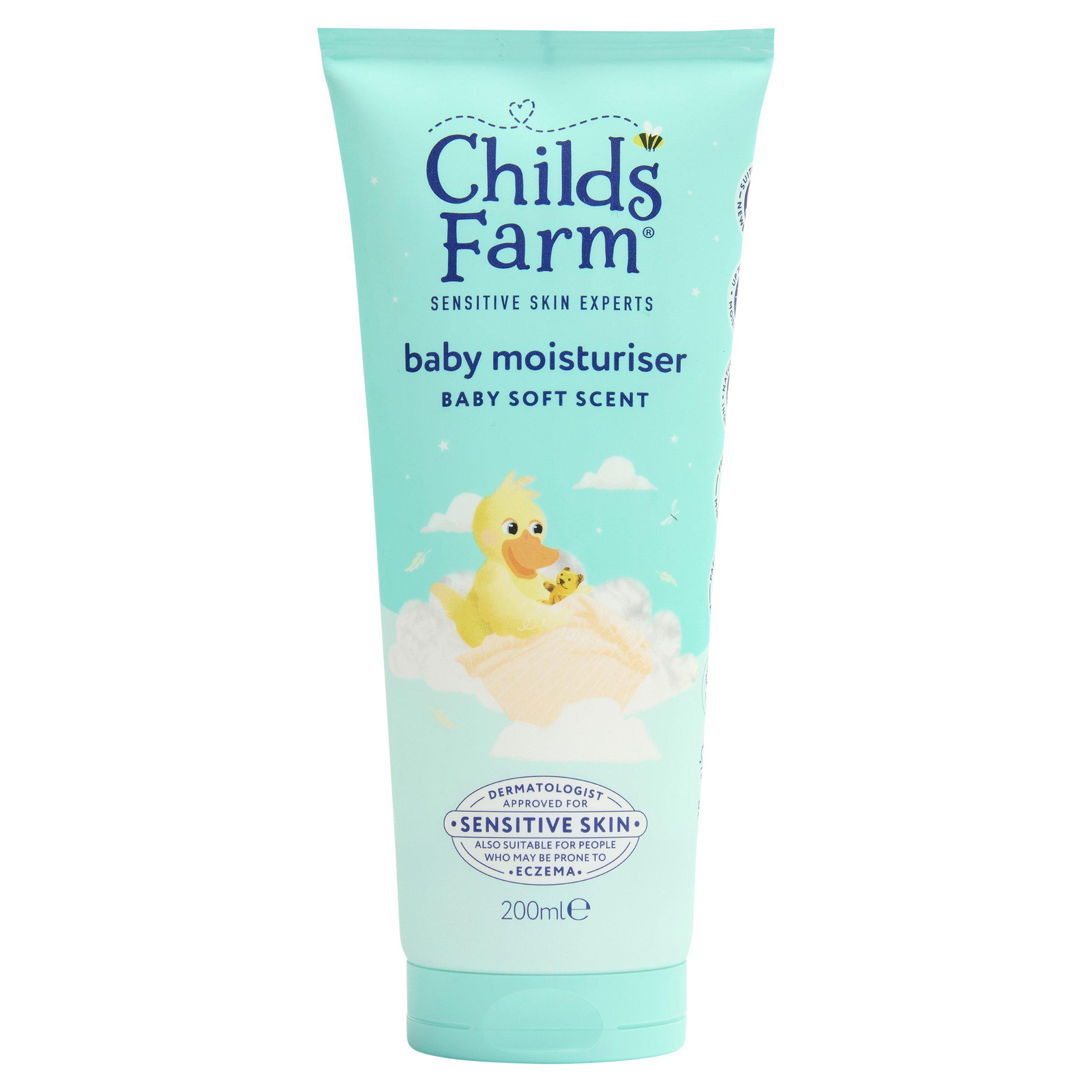 Childs Farm Baby Moisturiser Baby Soft Scent for Newborns & Sensitive Skin 200ml