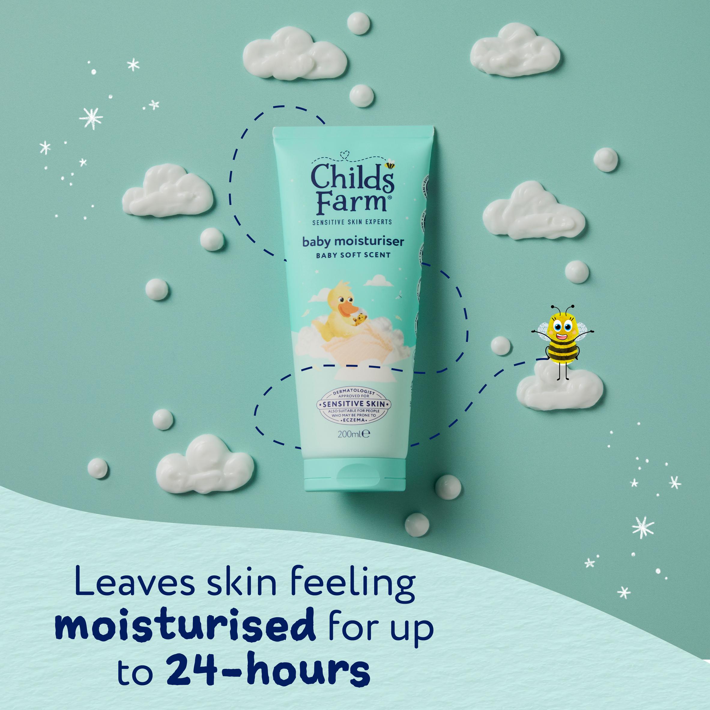 Childs Farm Baby Moisturiser Baby Soft Scent for Newborns & Sensitive Skin 200ml thumbnail 5