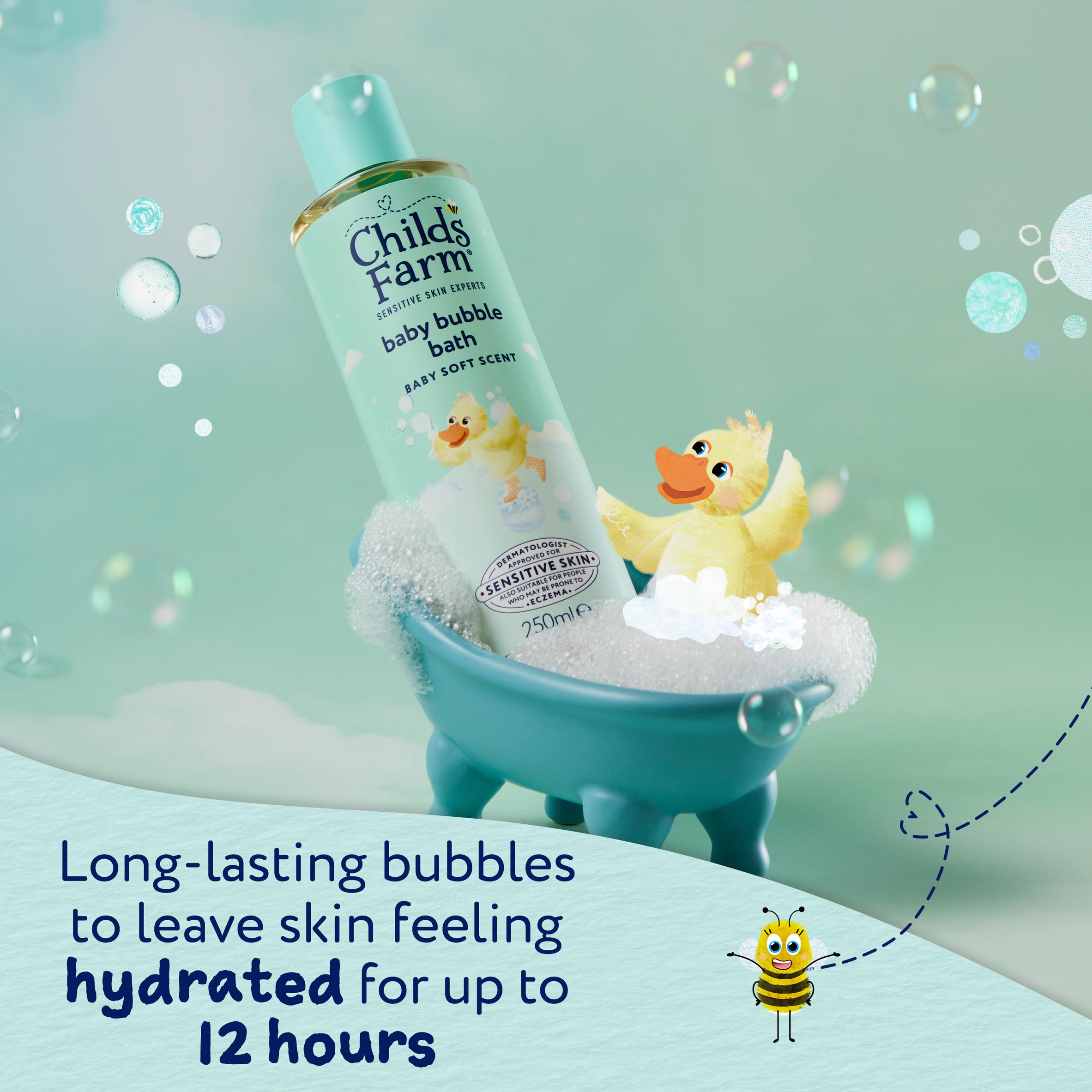 Childs Farm Baby Bedtime Bubble Bath Baby Soft Scent for Newborns & Sensitive Skin 250ml thumbnail 5