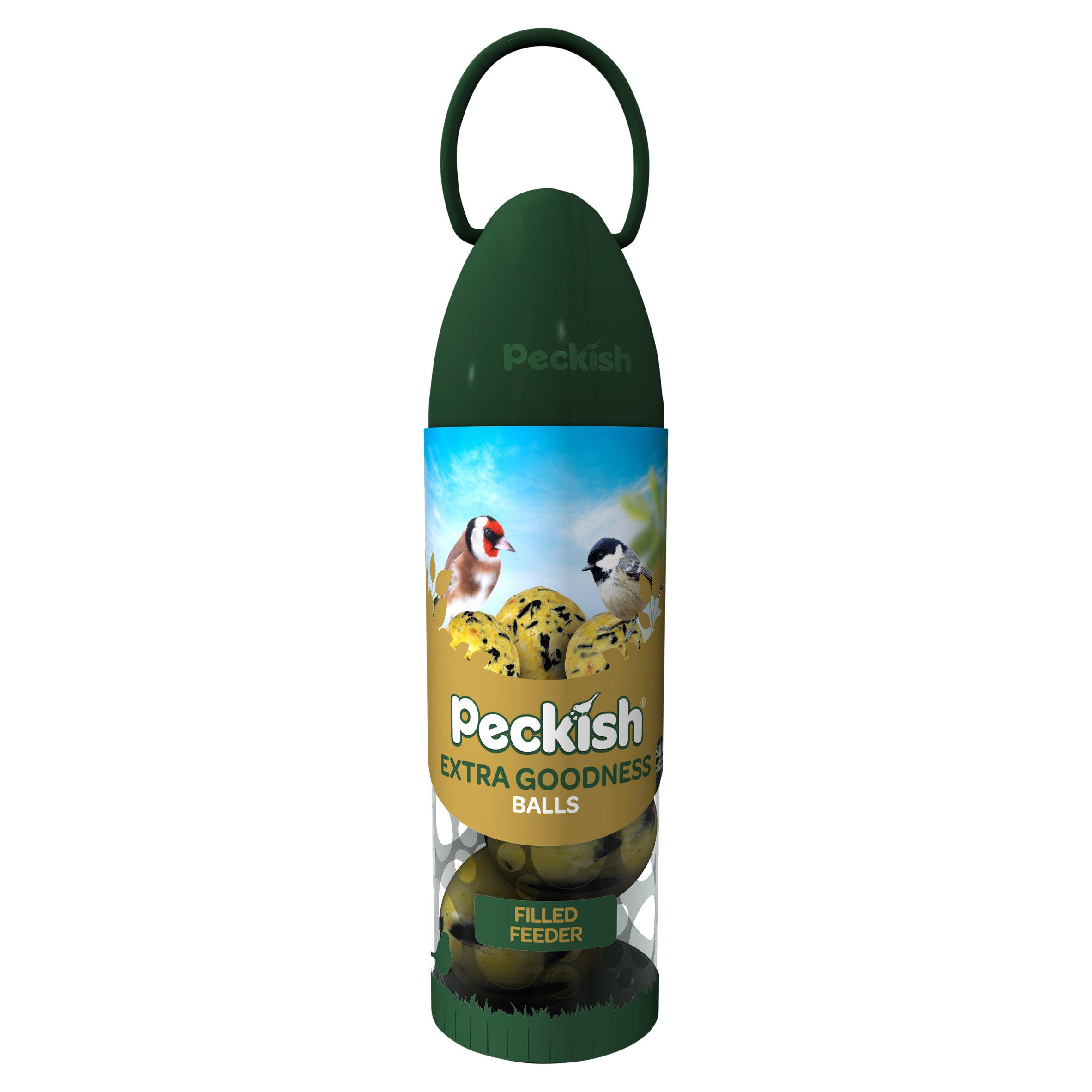 Peckish Extra Goodness Balls Filled Feeder 210g