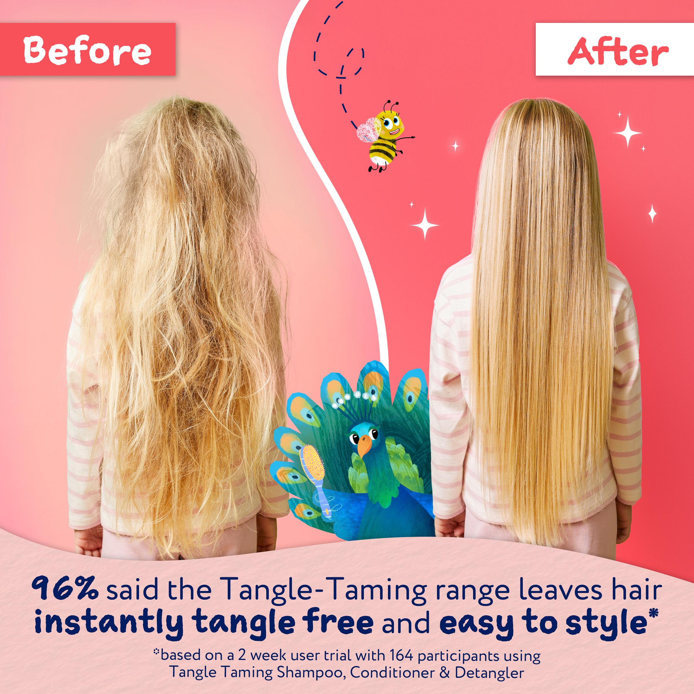 Childs Farm Tangle Taming Shampoo Strawberry & Mint Kids Tear Free Formula 250ml thumbnail 3