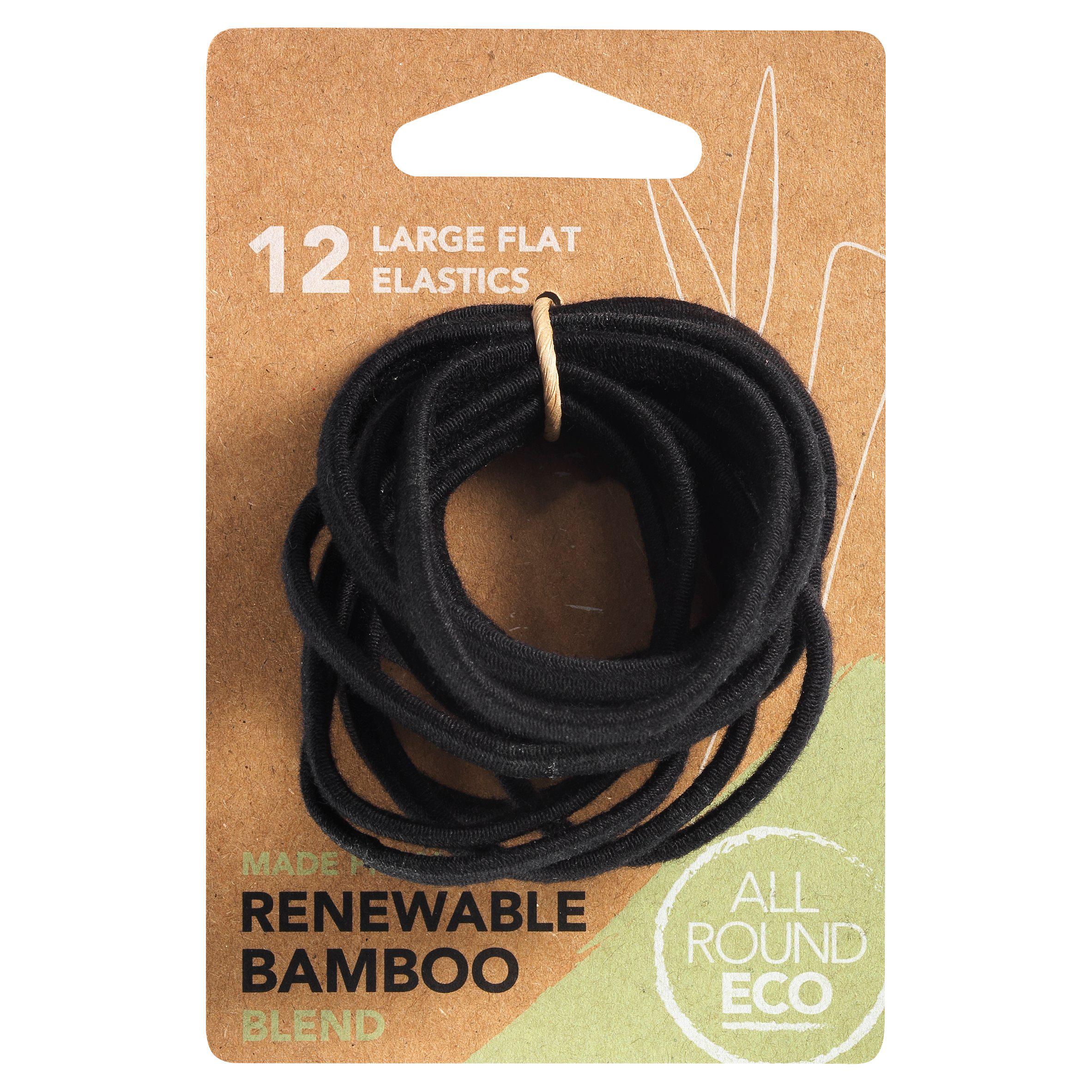 All Round Eco Large Flat Elastics x12