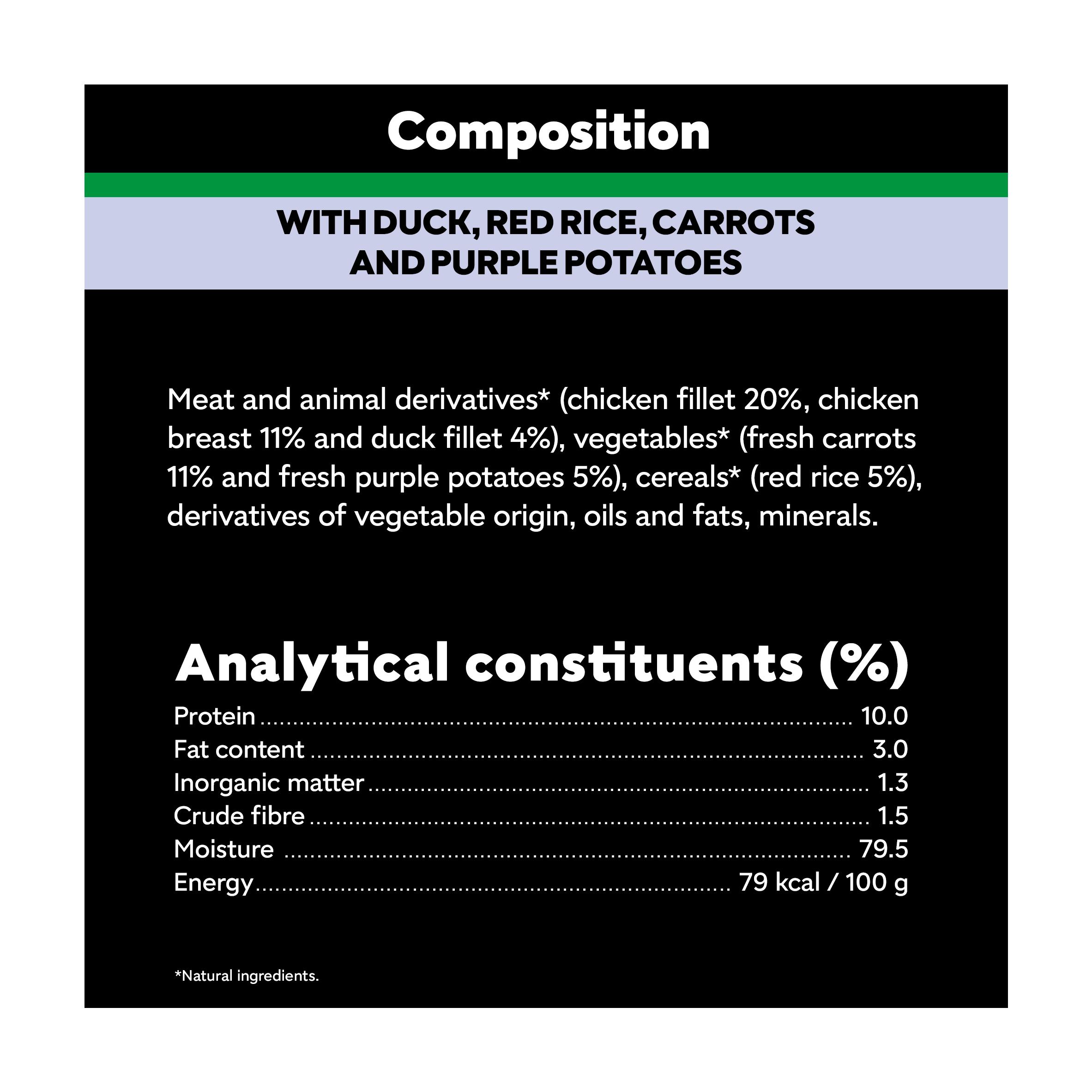 Cesar Fresh Bowl Adult Wet Dog Food with Duck, Red Rice, Carrots, Potato in Gravy 85g thumbnail 6