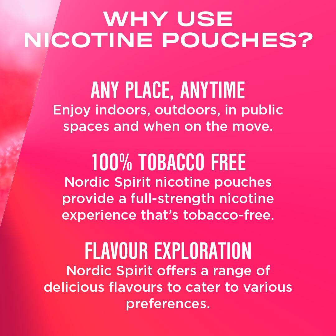 Nordic Spirit Nicotine Pouch Raspberry 9mg thumbnail 4