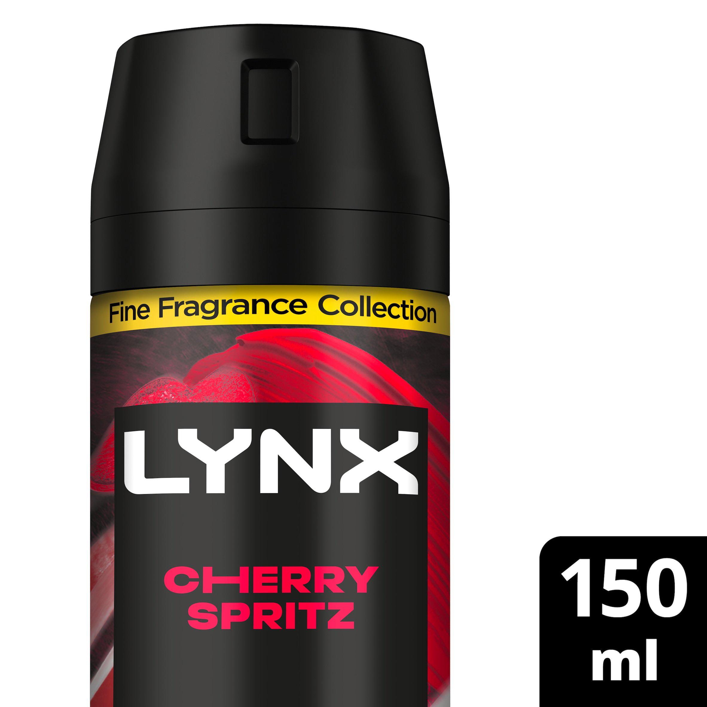 Lynx Fine Fragrance Collection Premium Deodorant Bodyspray Cherry Spritz