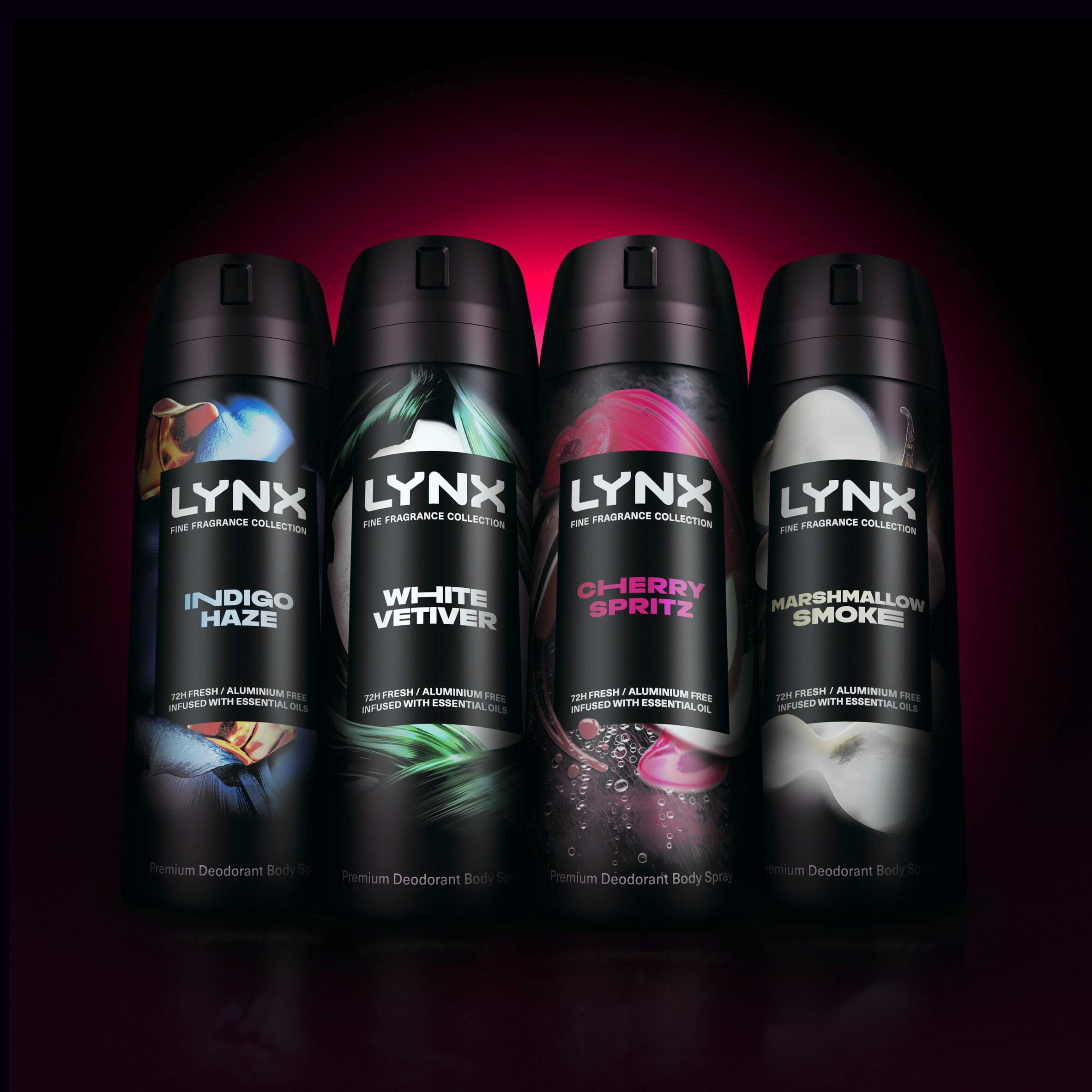 Lynx Cherry Spritz 72h Fine Fragrance Deodorant Body Spray for Men 150ml thumbnail 4