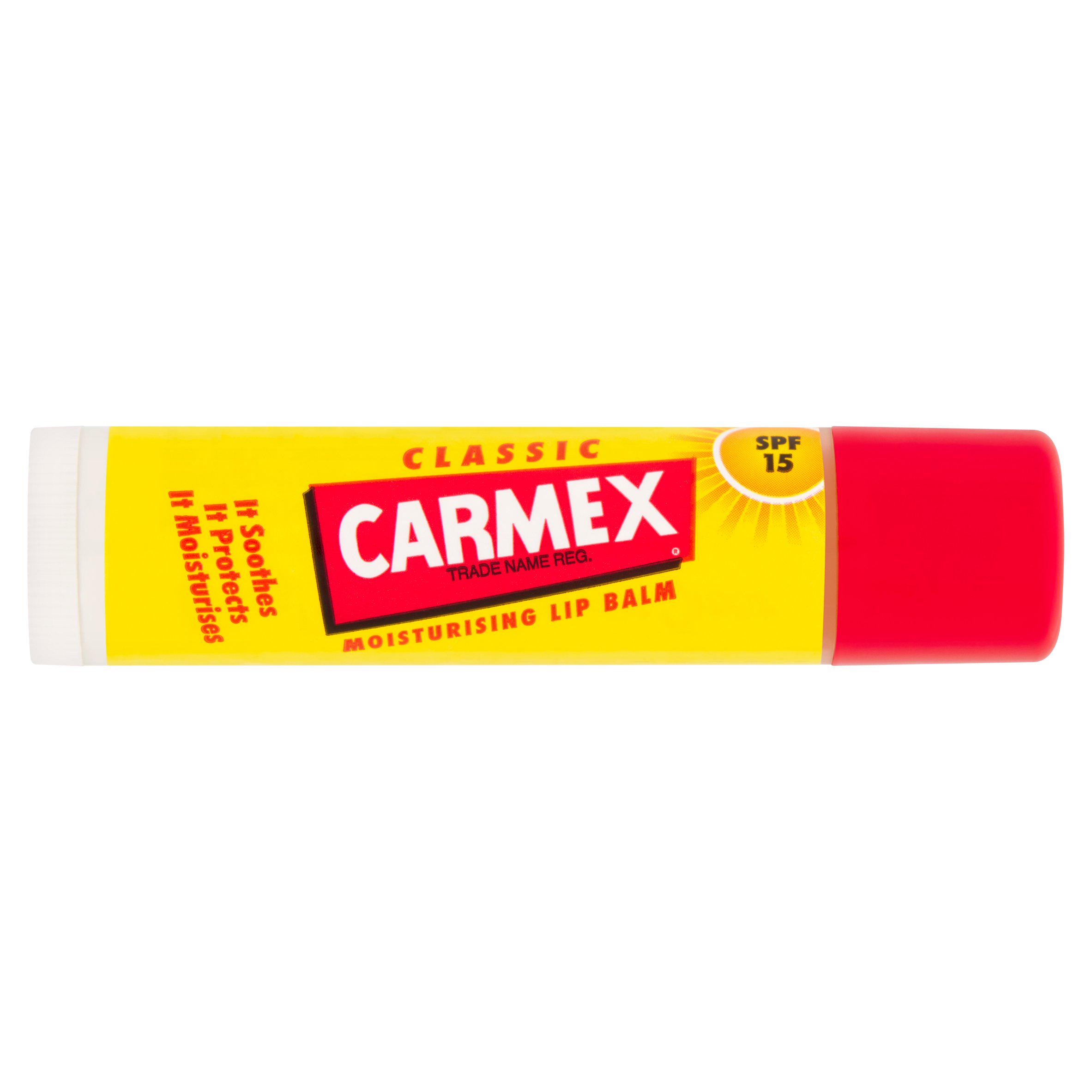 Carmex Classic Moisturising Lip Balm SPF 15 4.25g