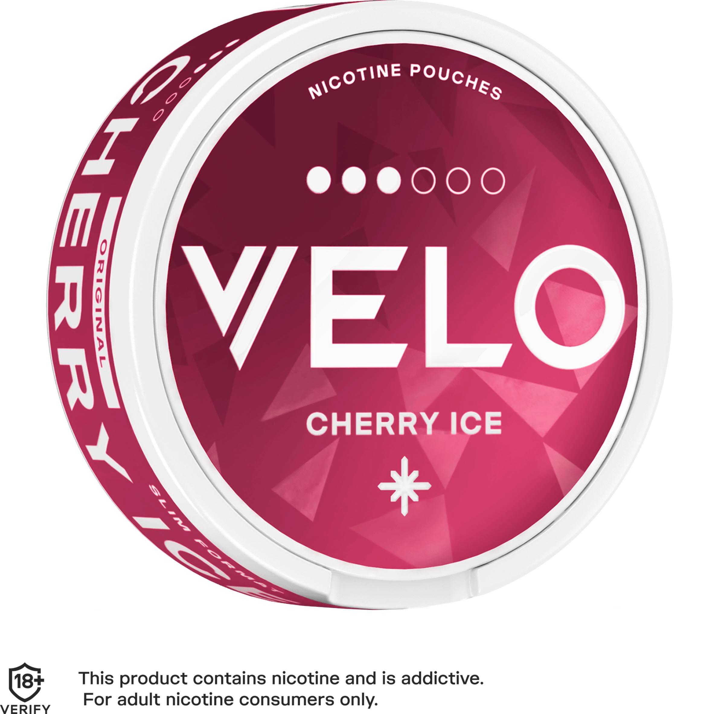 Velo Nicotine Pouch Cherry Ice 10mg thumbnail 6