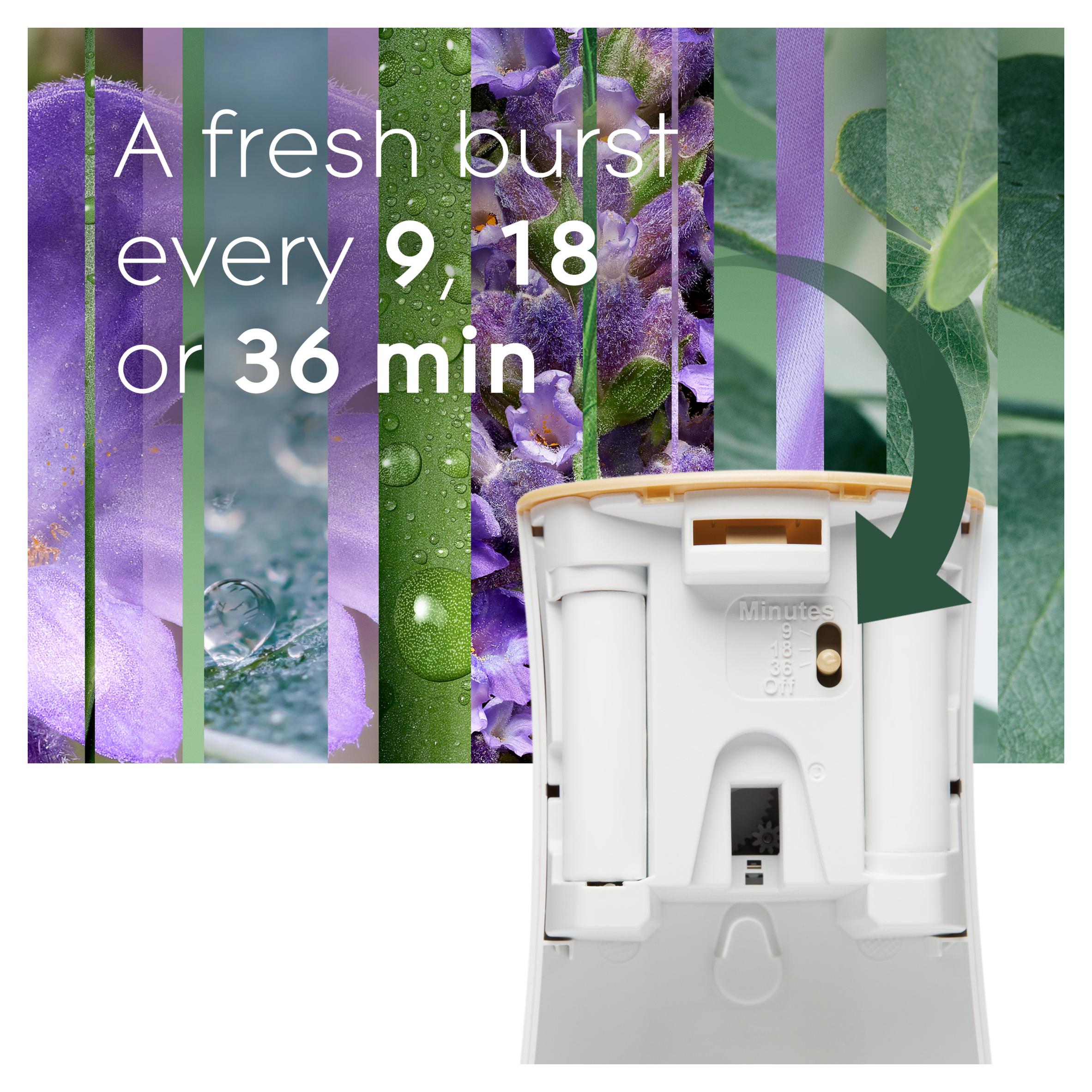 Glade Automatic Spray Air Freshener Refill Eucalyptus & Lavender 269ml thumbnail 3