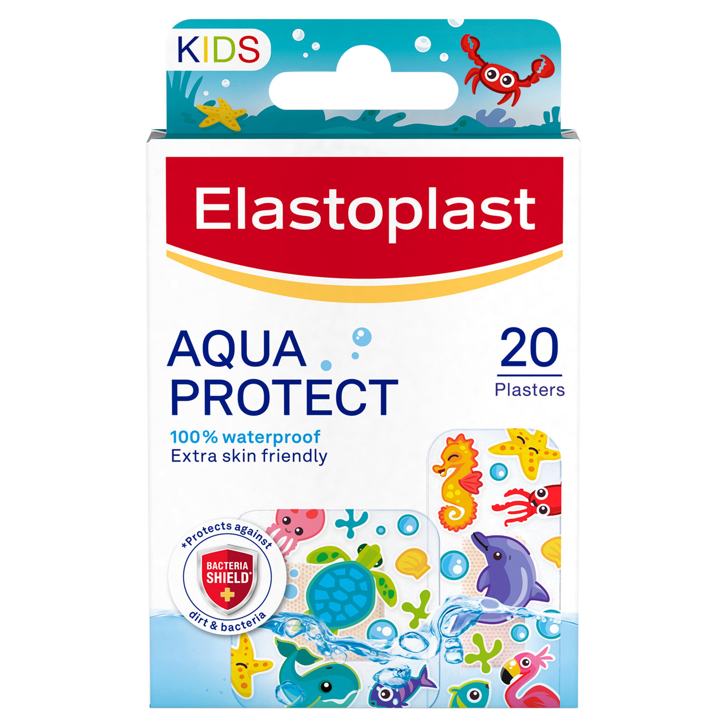 Elastoplast Aqua Protect Kids Plasters Strips x20