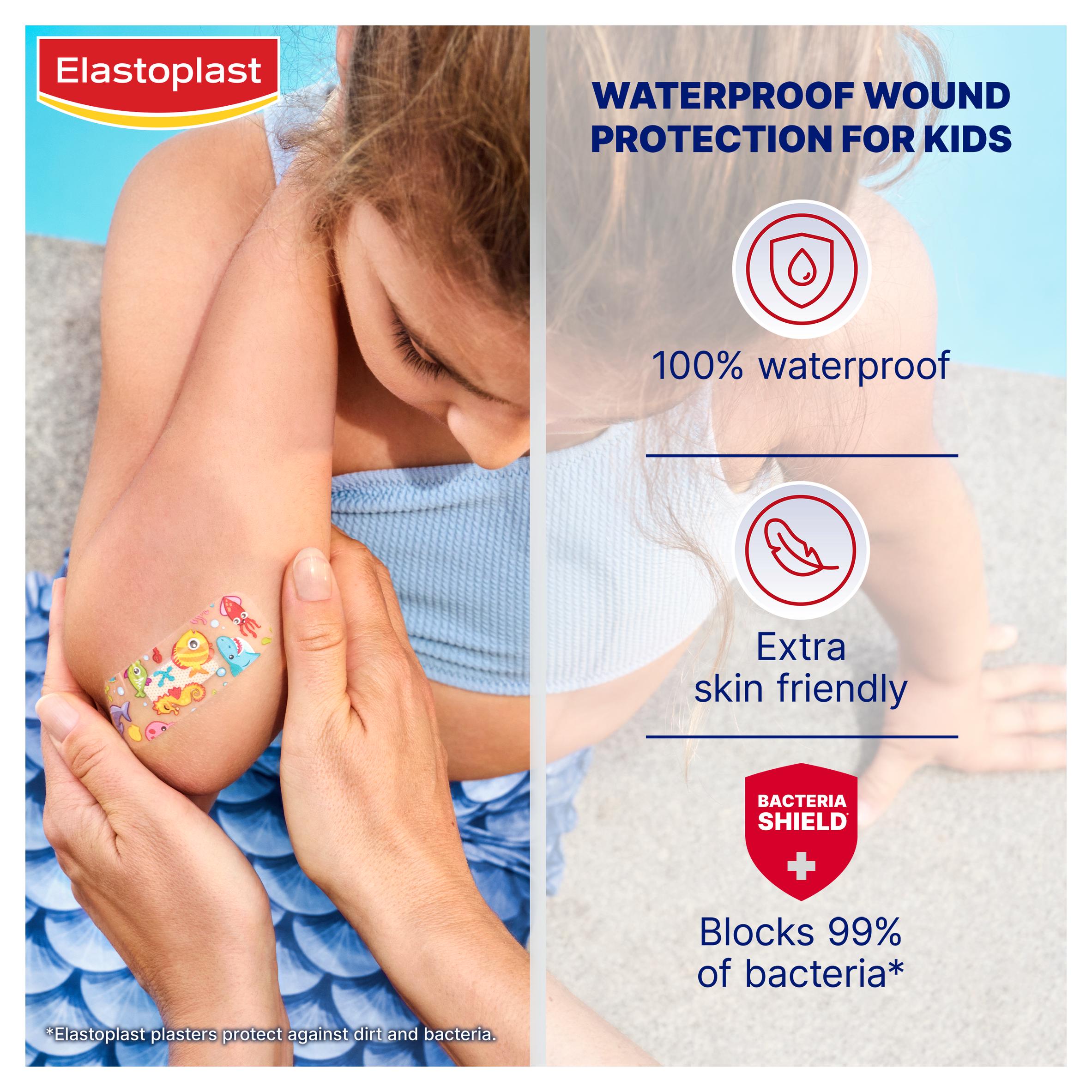 Elastoplast Aqua Protect Kids Plasters Strips x20 thumbnail 2