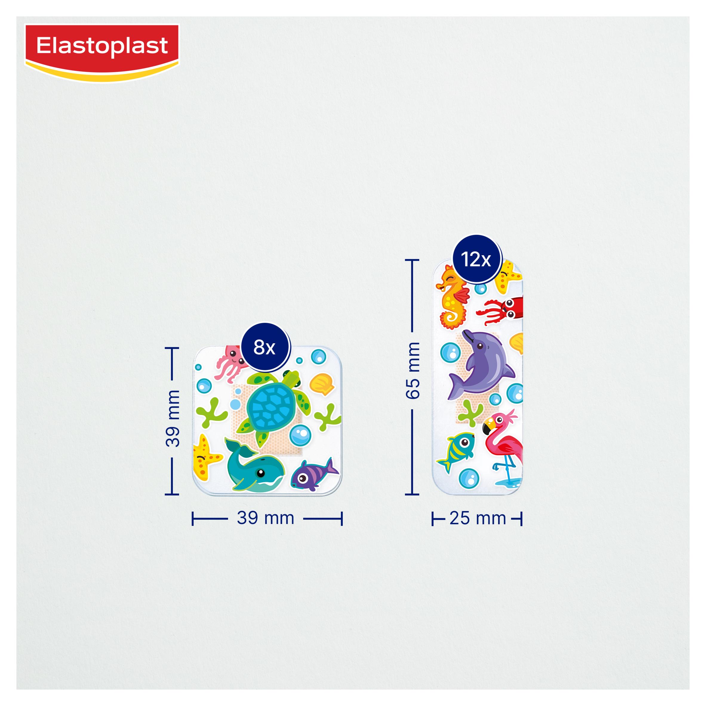 Elastoplast Aqua Protect Kids Plasters Strips x20 thumbnail 3