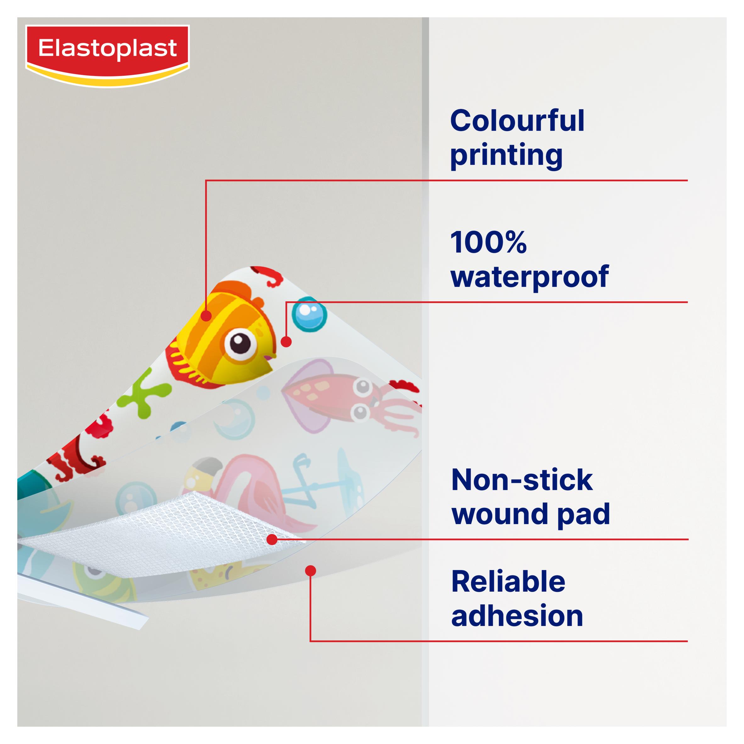 Elastoplast Aqua Protect Kids Plasters Strips x20 thumbnail 4