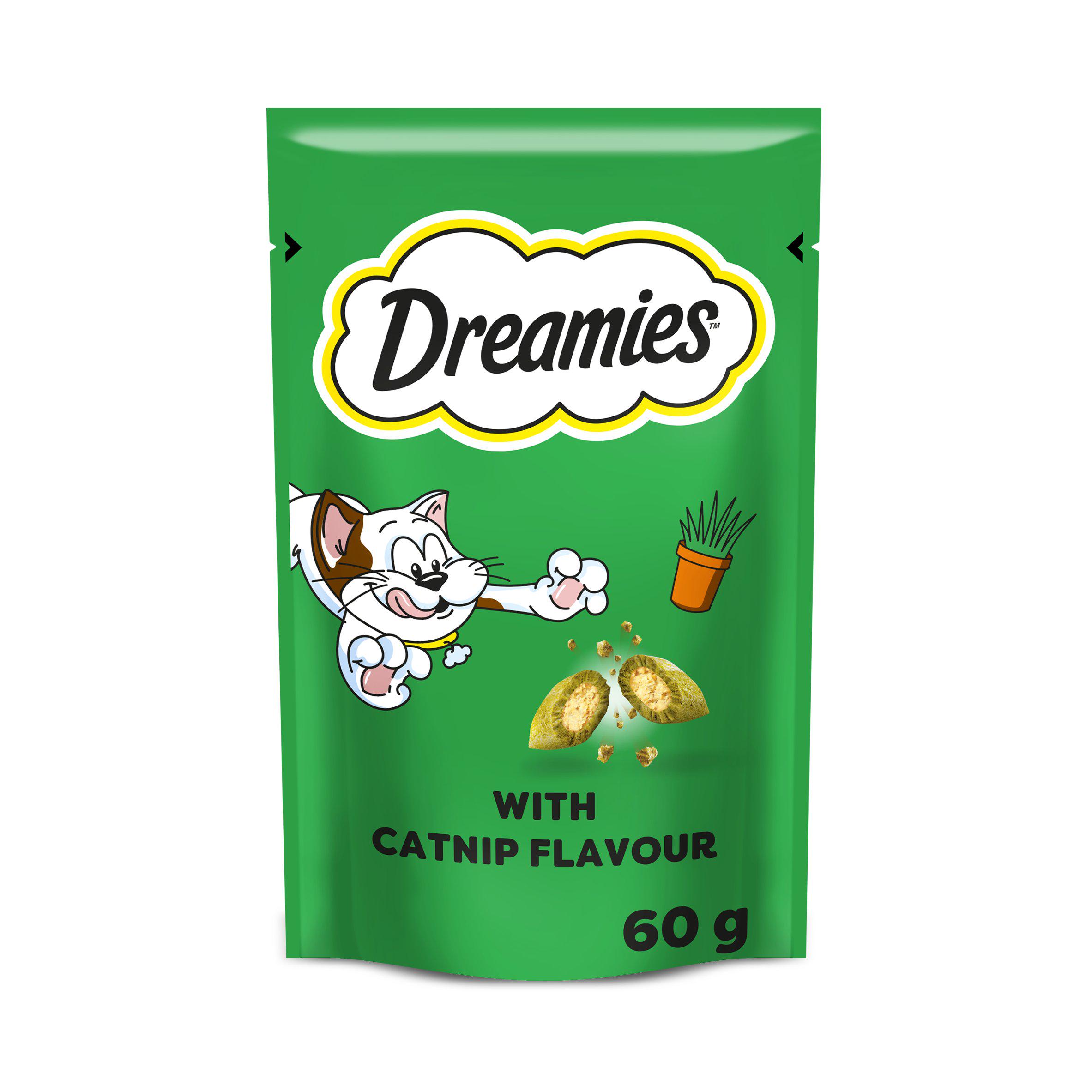 Dreamies Adult 1+ Cat Treats with Catnip
