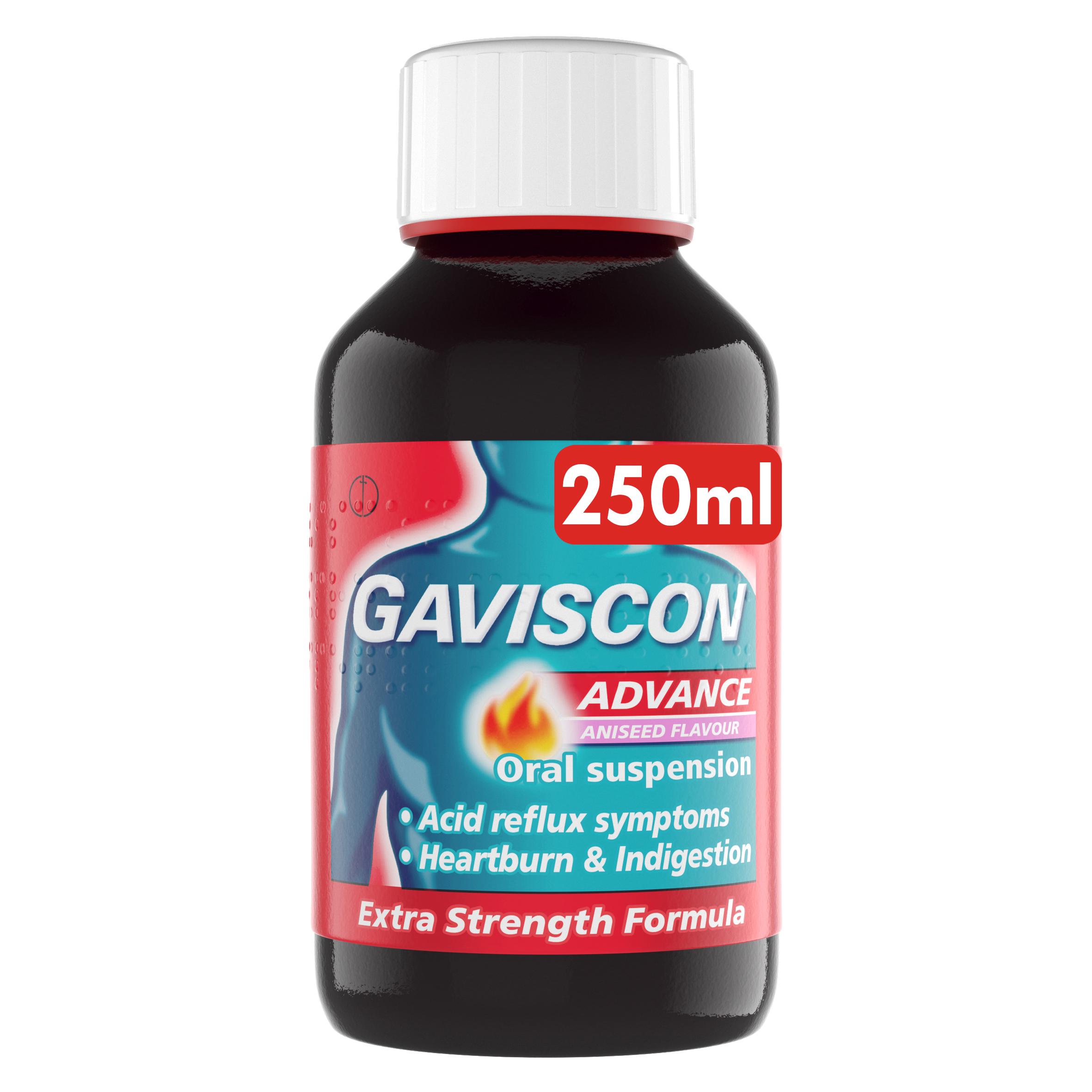 Gaviscon Heartburn & Indigestion Liquid Aniseed 250ml thumbnail 5