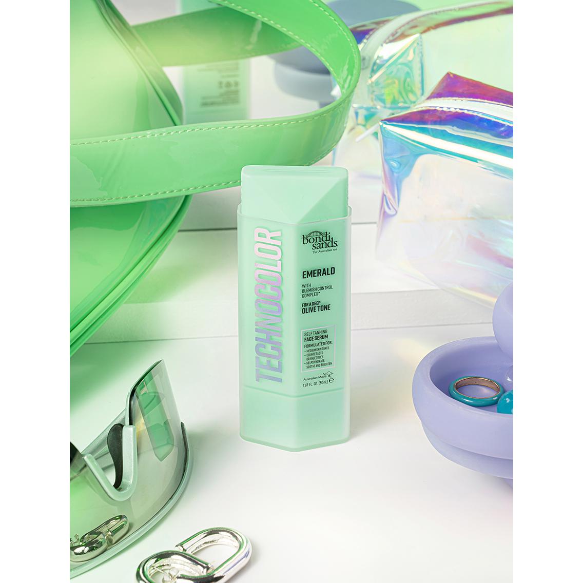 Bondi Sands Technocolor Emerald Self Tanning Face Serum 50ml thumbnail 2