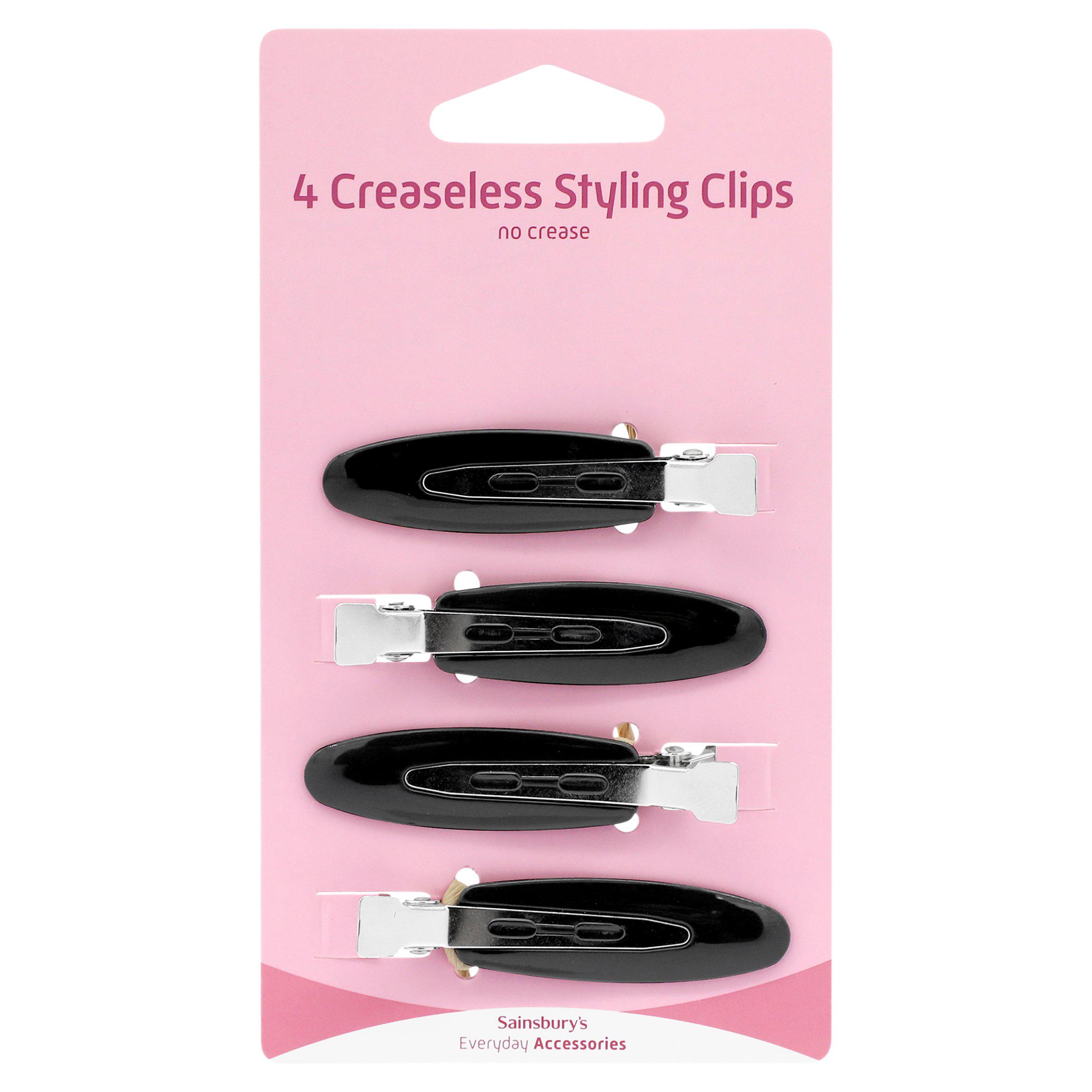 Sainsbury's Creaseless Styling Clips x4