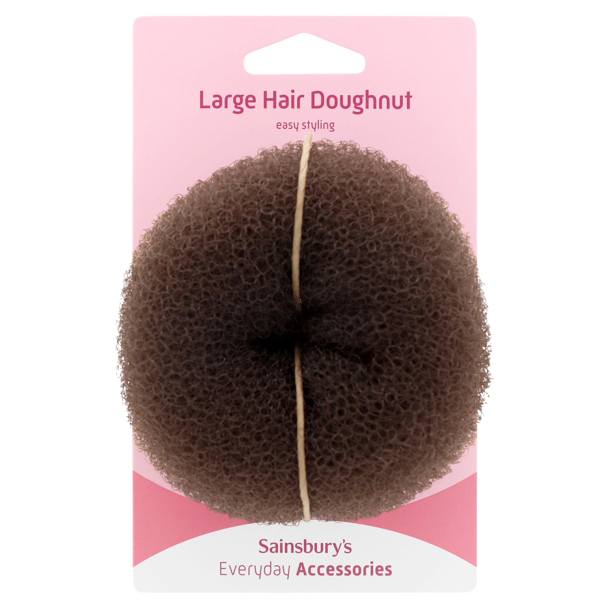 Sainsbury's Hair Doughnut Large Brunette