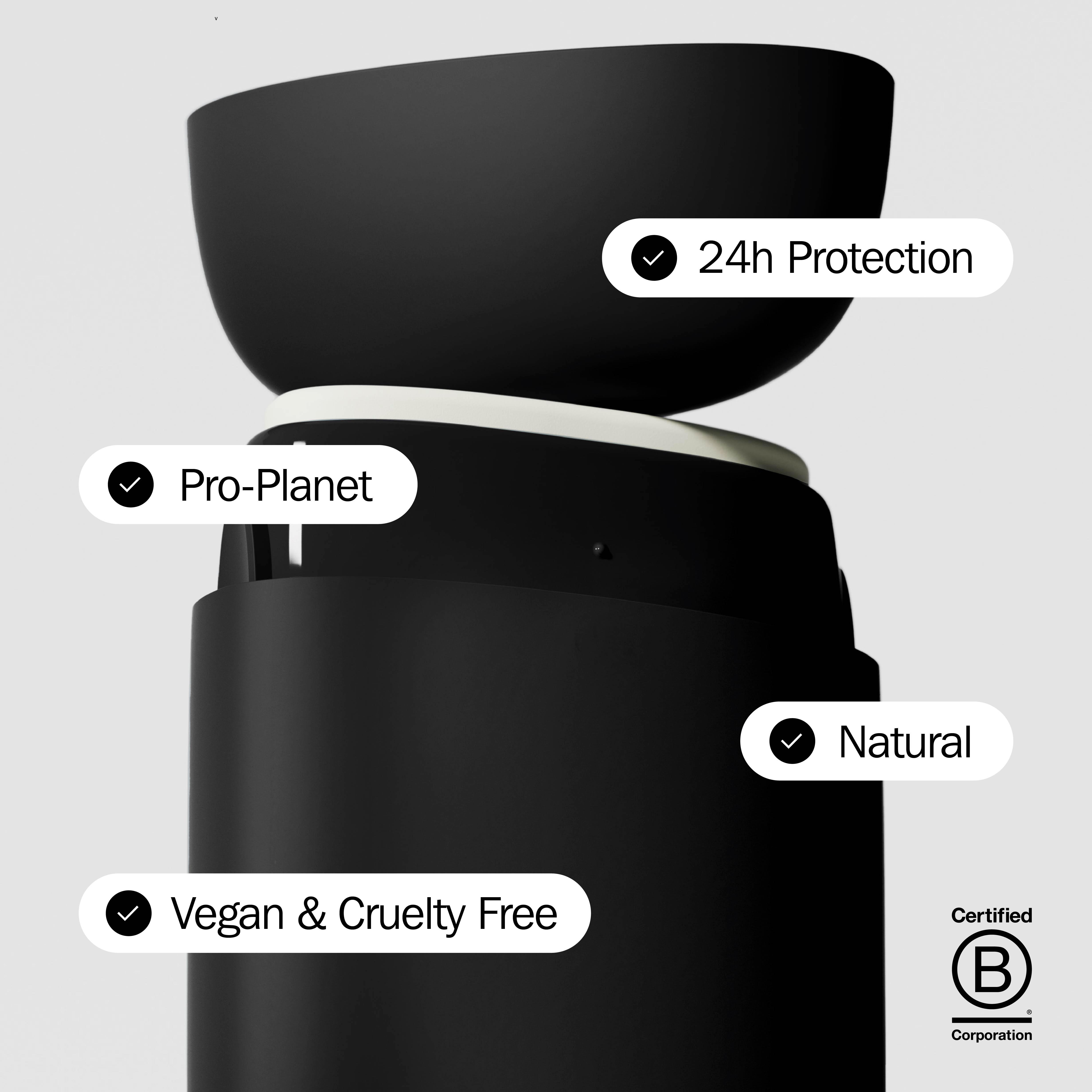 Fussy Wilderness Refillable Natural Deodorant 40g thumbnail 3