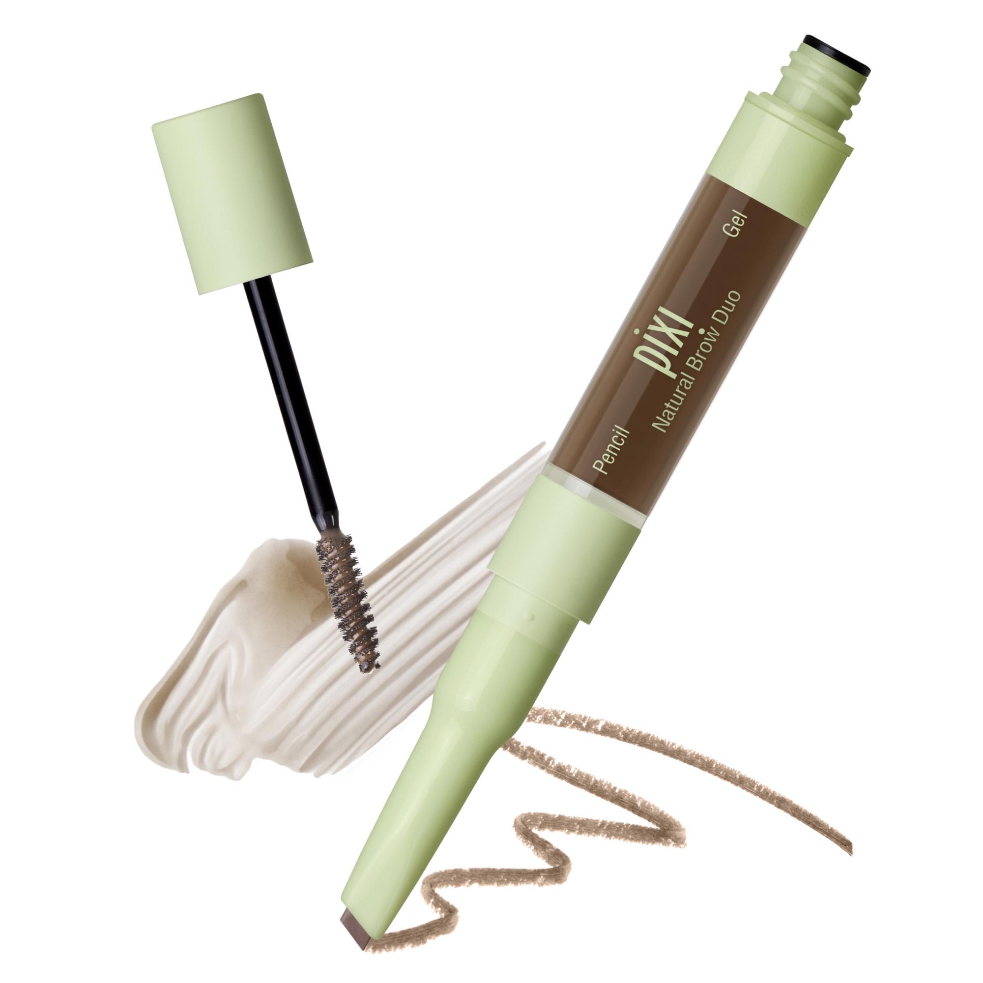 Pixi Natural Brow Pencil & Gel Duo, Medium Brown 3.5ml thumbnail 2