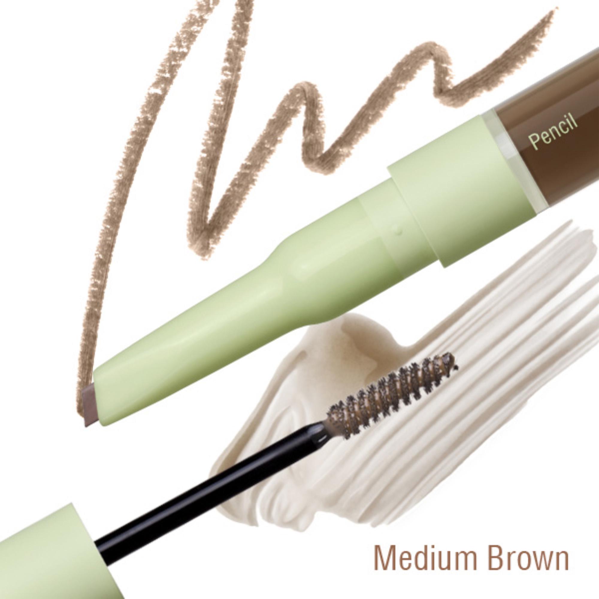 Pixi Natural Brow Pencil & Gel Duo, Medium Brown 3.5ml thumbnail 3