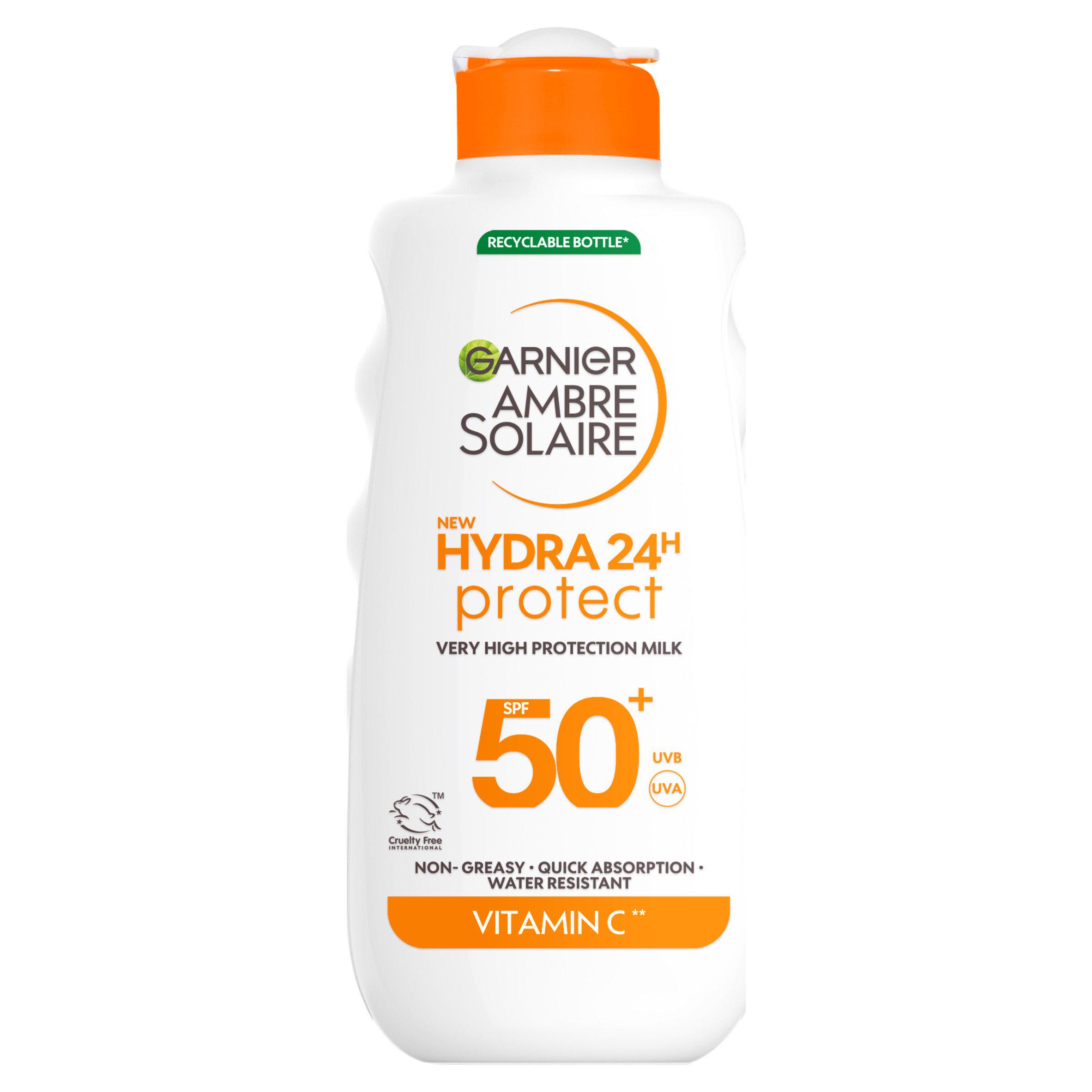 Garnier Ambre Solaire 175ml SPF 50 Hydra Sun Cream Lotion