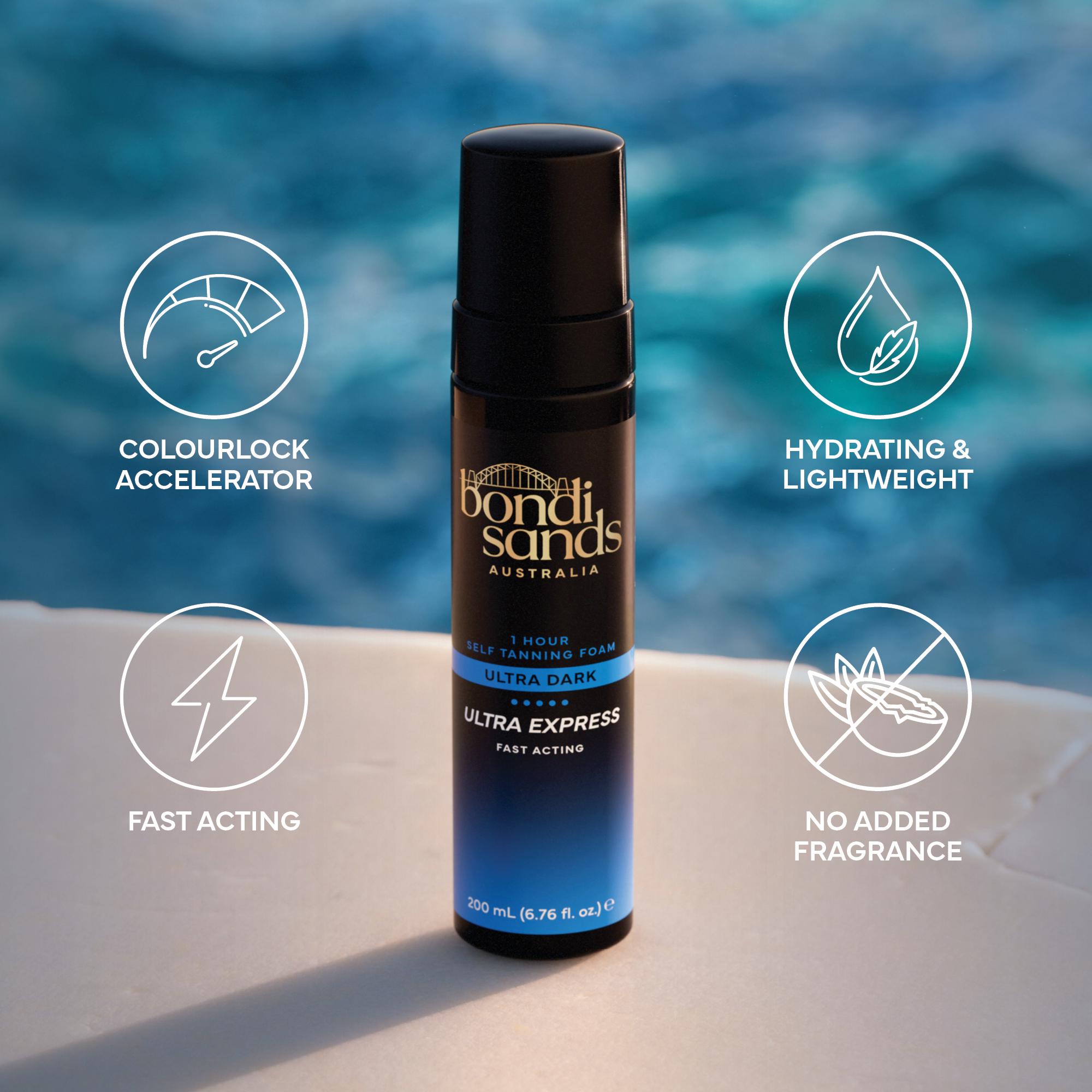 Bondi Sands Self Tanning Foam One Hour Express Ultra Dark 200ml thumbnail 4