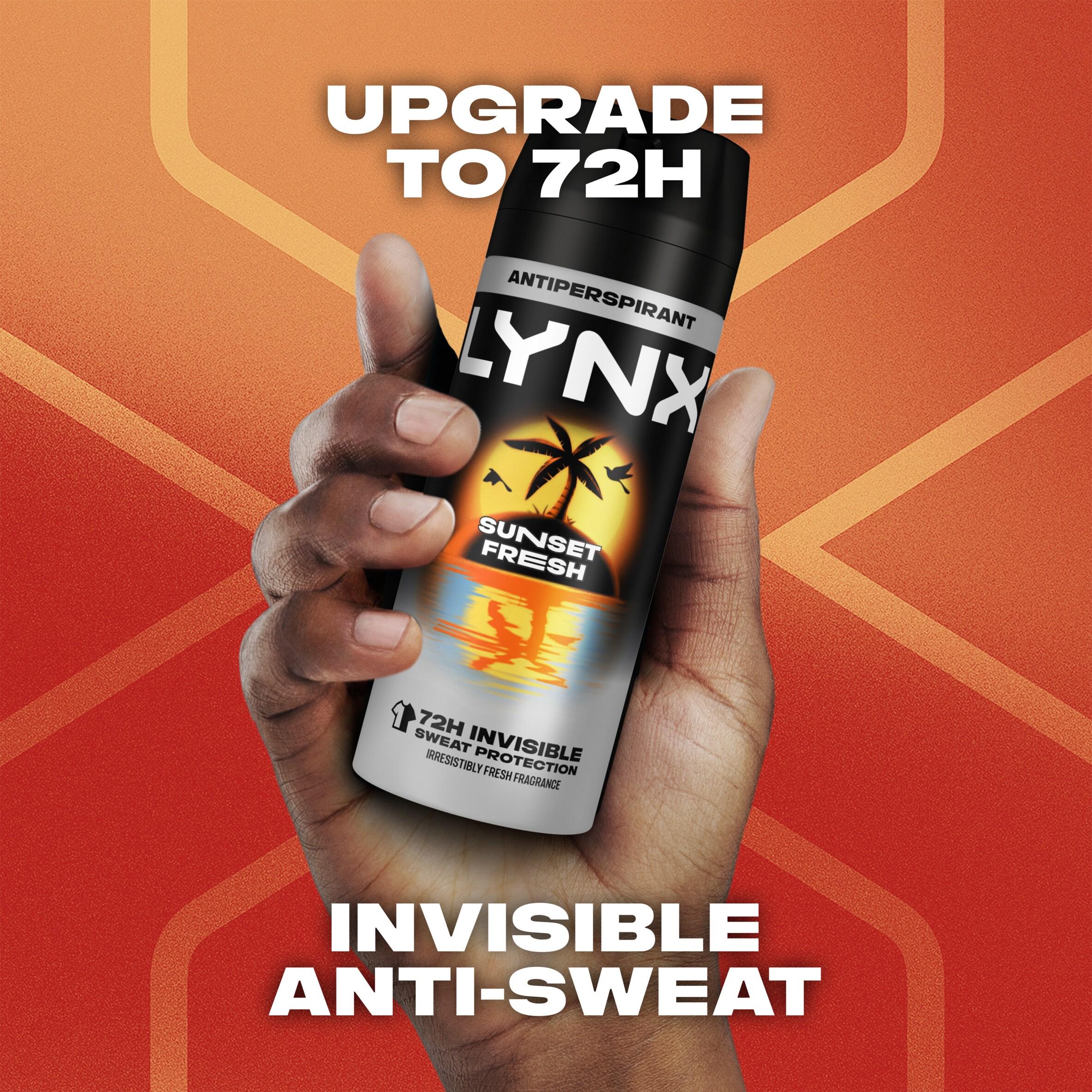 Lynx Sunset Fresh 72h Antiperspirant Deodorant for Men 150ml thumbnail 2