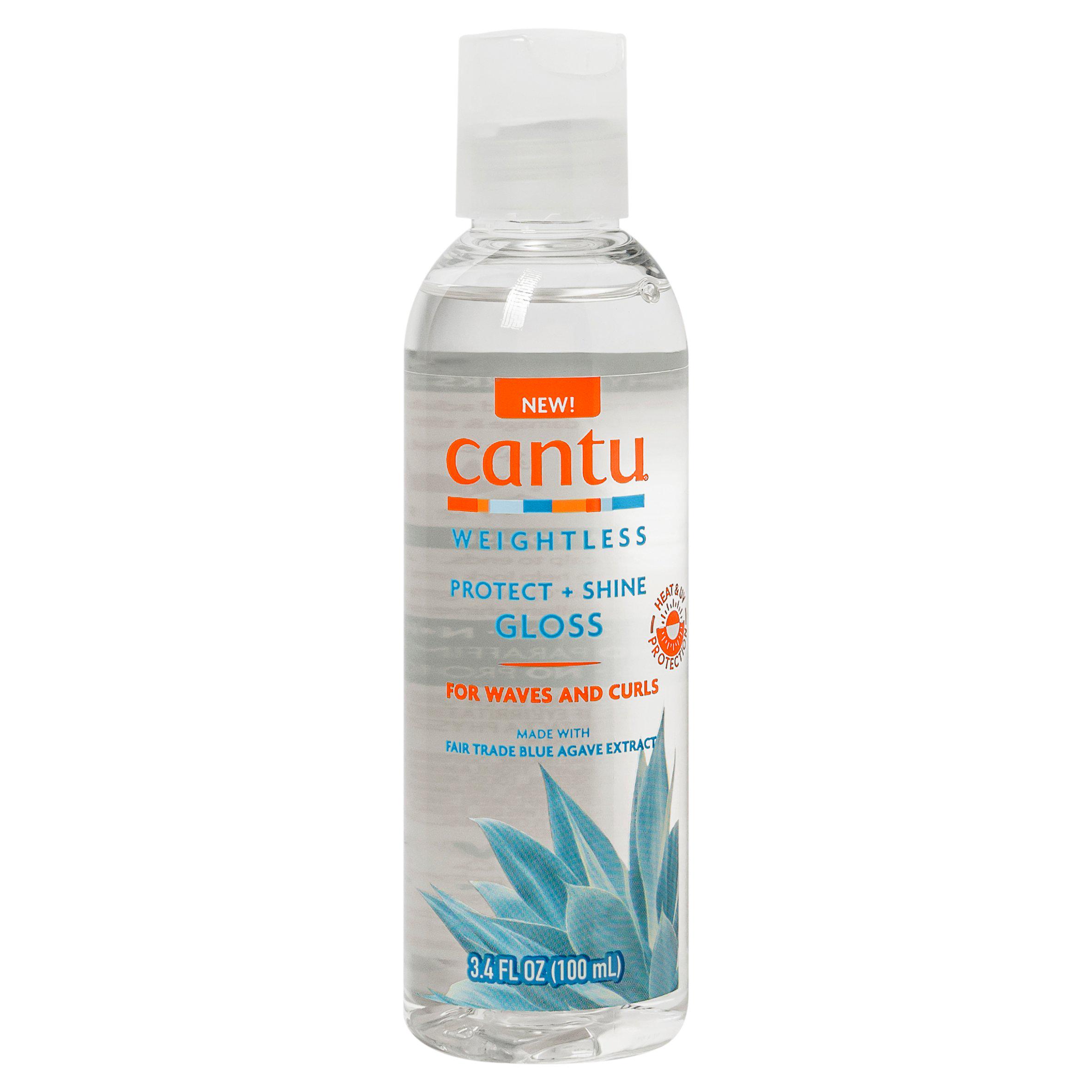 Cantu 100ml Weightless Protect + Shine Gloss
