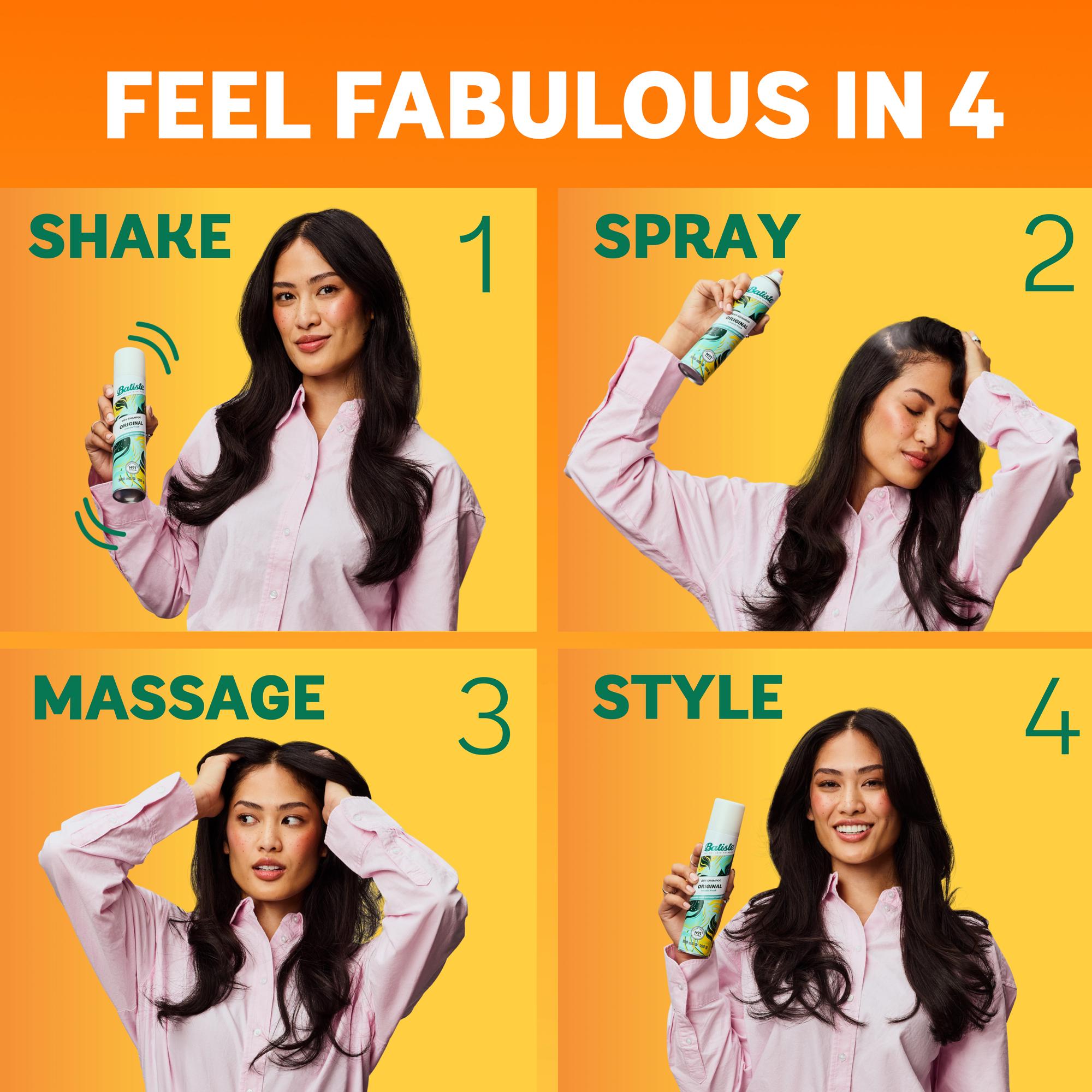 Batiste Dry Shampoo Tropical Exotic Coconut 350ml thumbnail 6