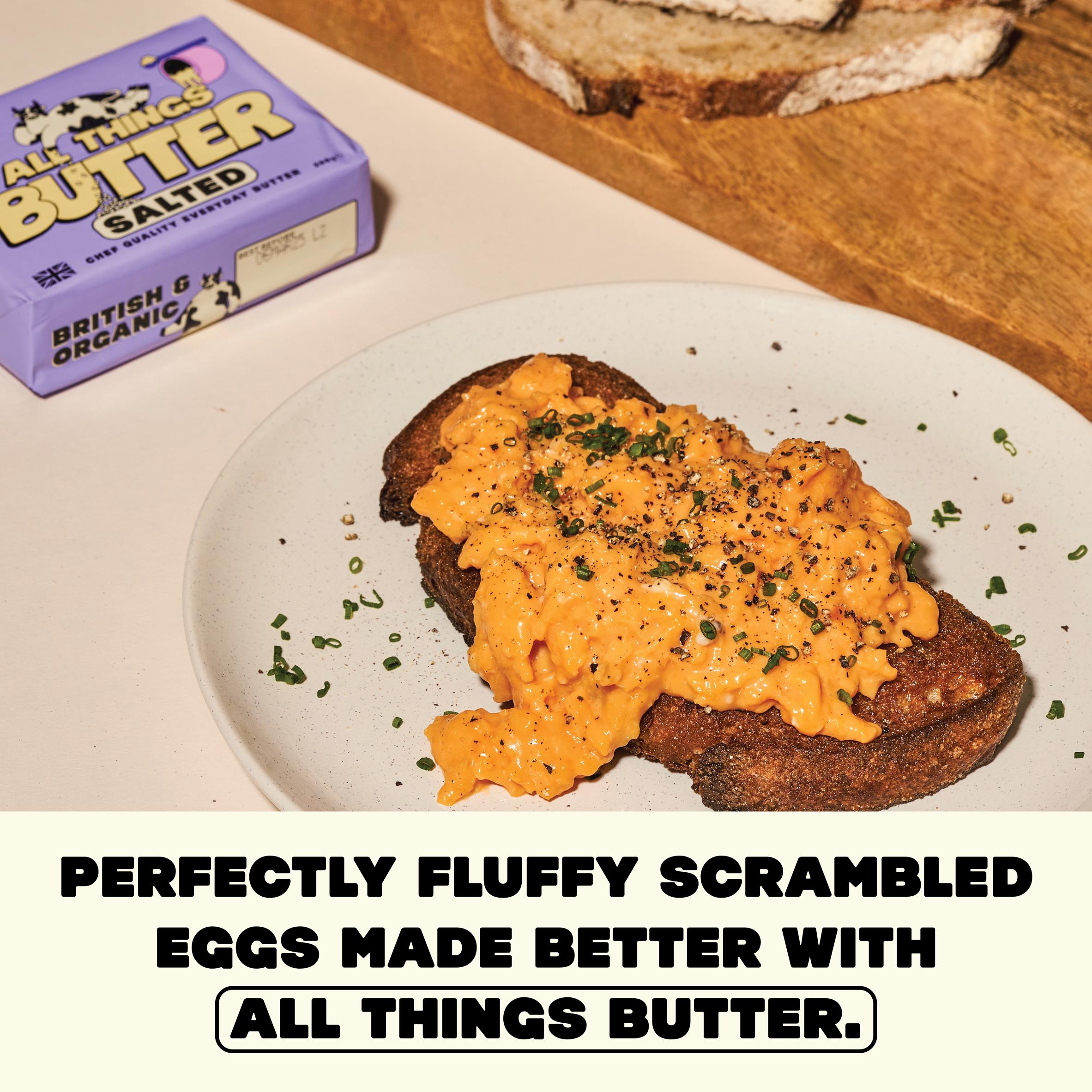 All Things Butter Organic Salted British Butter 200g thumbnail 3