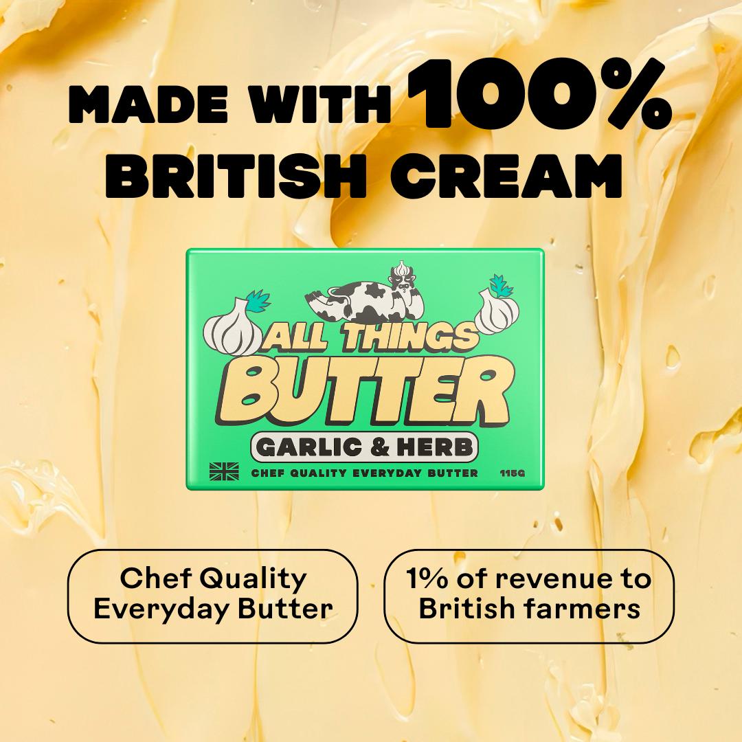 All Things Butter Garlic & Herb Butter 115g thumbnail 2