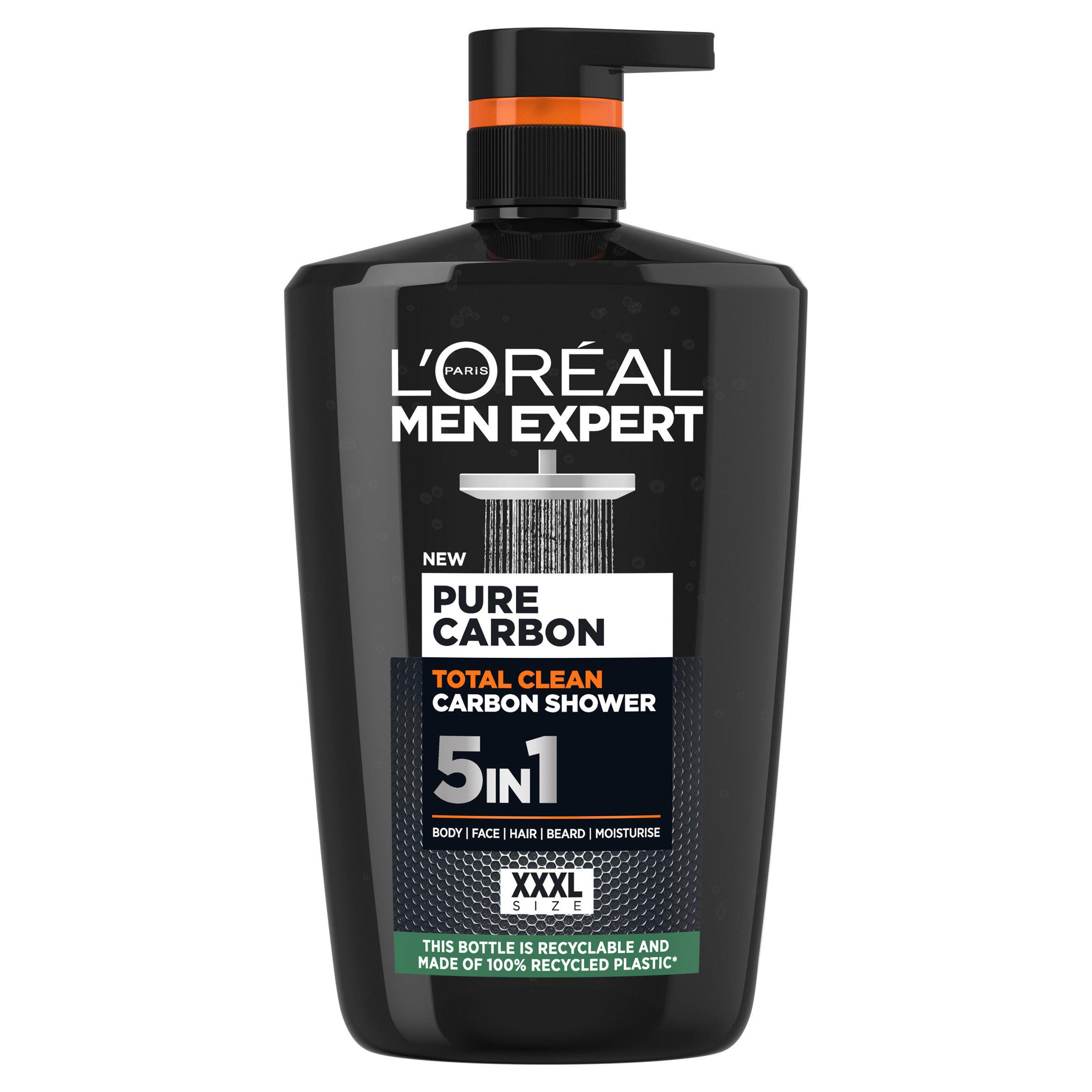 L'Oreal Men Expert Pure Carbon 5in1 Shower Gel 1L