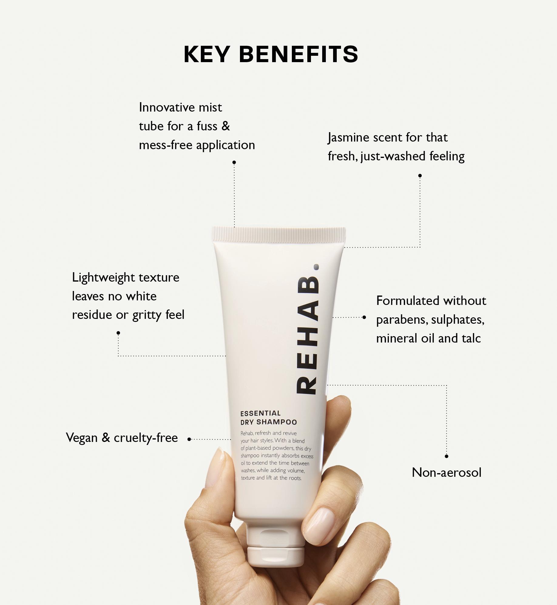 Rehab Essential Dry Shampoo 50g thumbnail 2