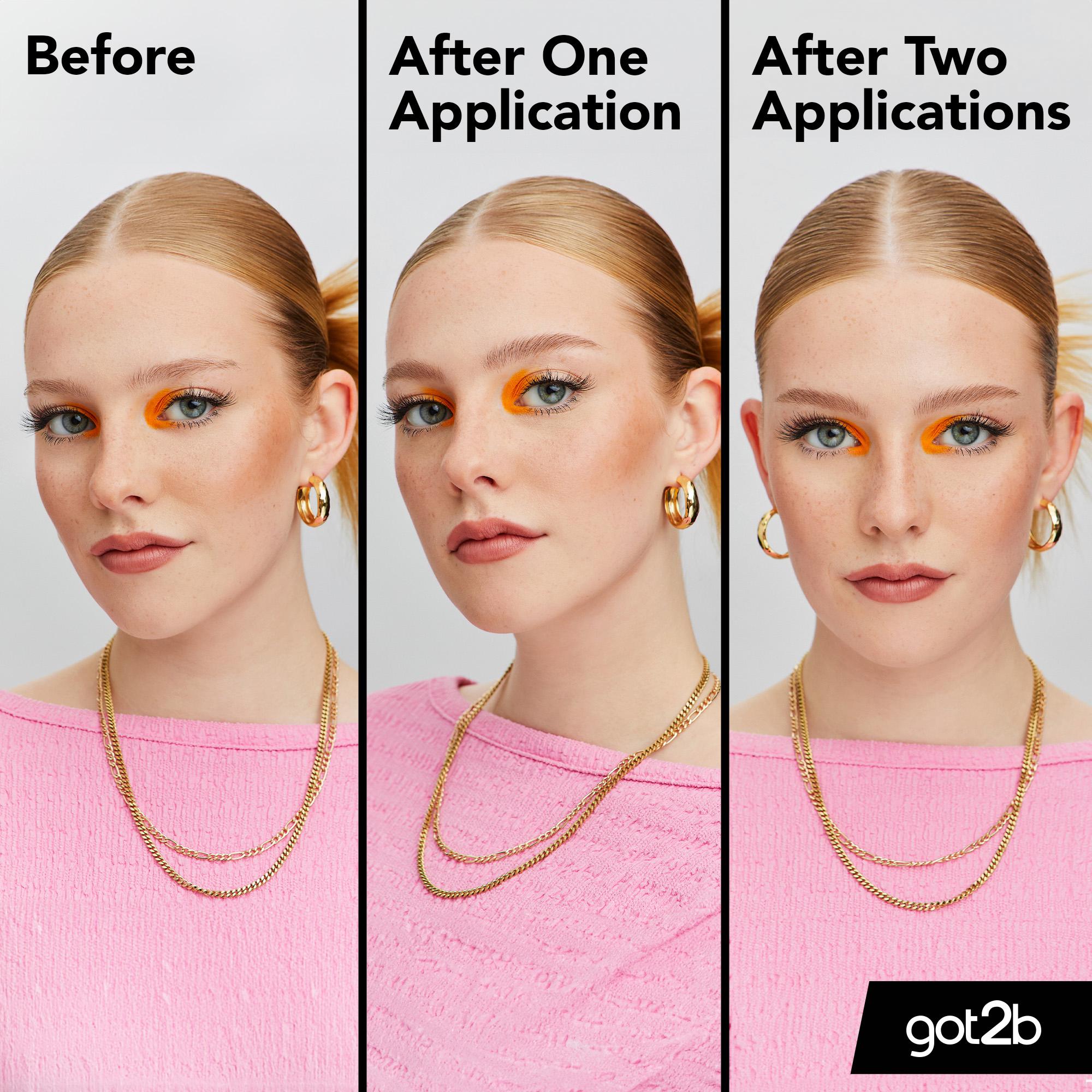 Schwarzkopf Got2b Glued 4 Brows & Edges Tinted Gel Dark Blonde to Brown 16ml thumbnail 4