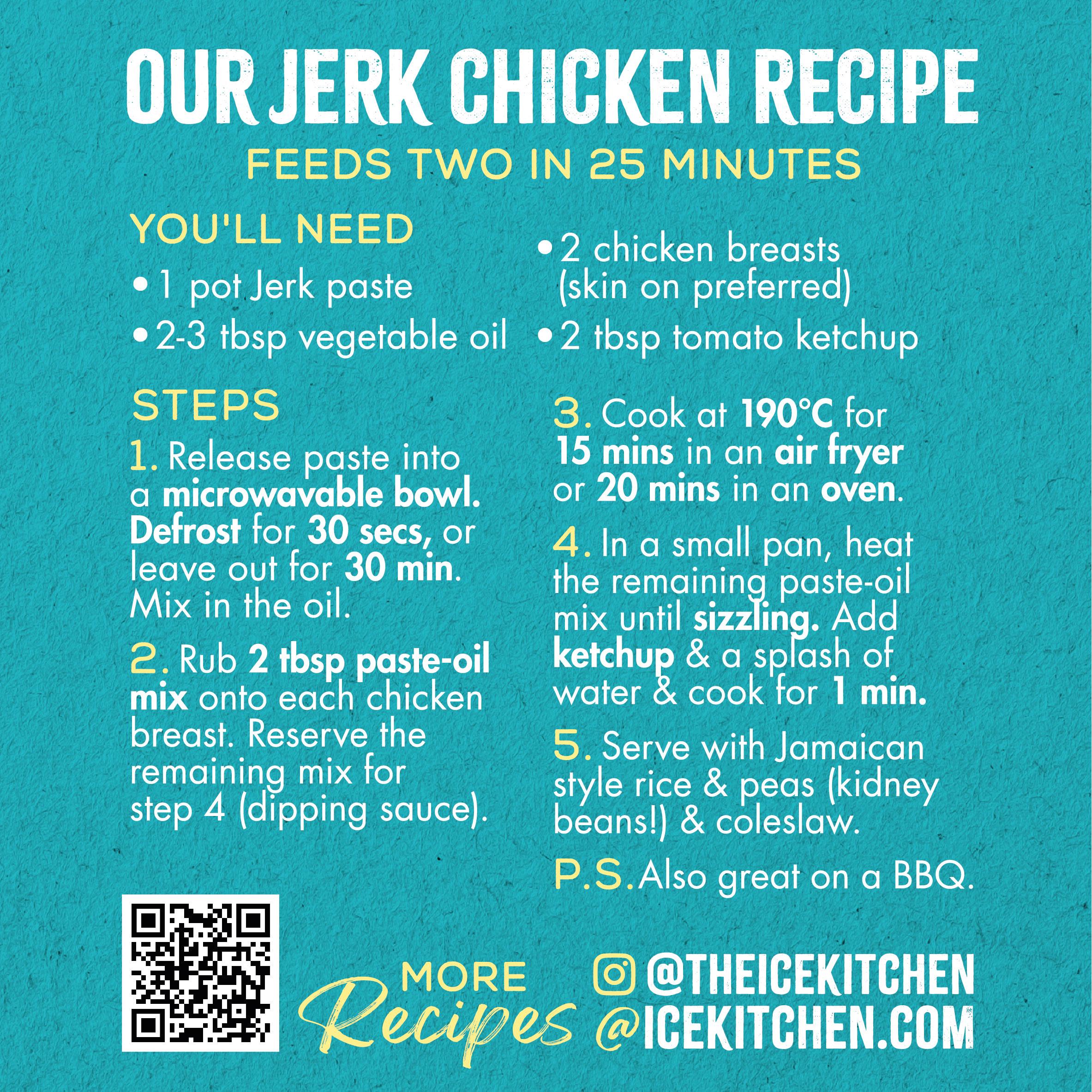 Ice Kitchen Jamaican Jerk Paste 2 x 80g thumbnail 3