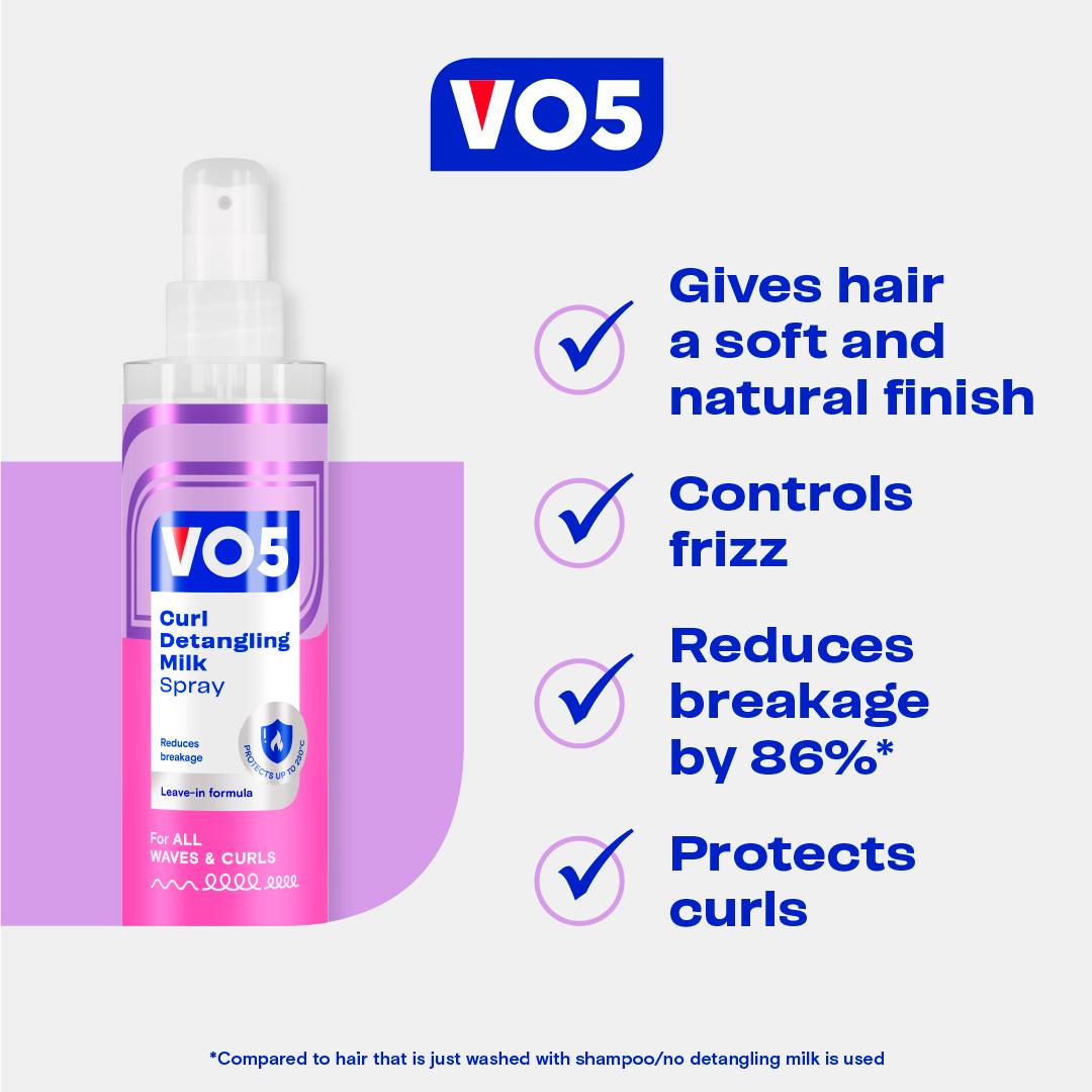 VO5 Curl Detangling Milk Spray 198g thumbnail 6