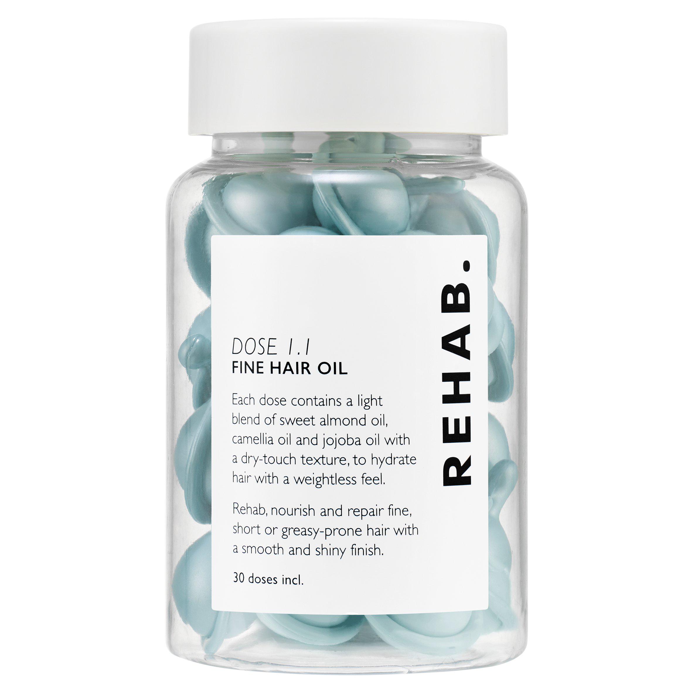 Rehab Dose 1.1 Fine Hair Oil 30 x 1ml