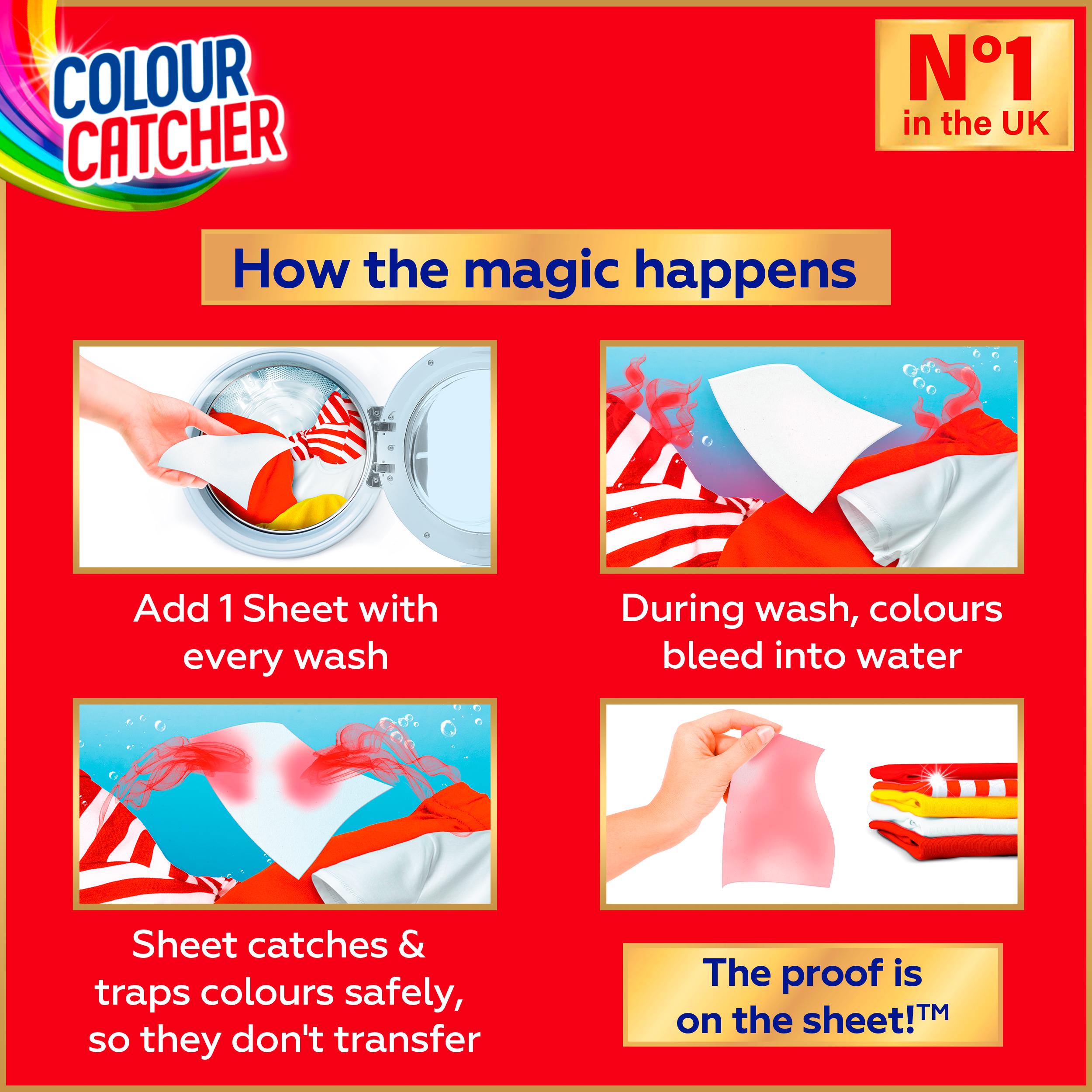 Dylon Colour Catcher Protection Laundry Sheets x22 thumbnail 5