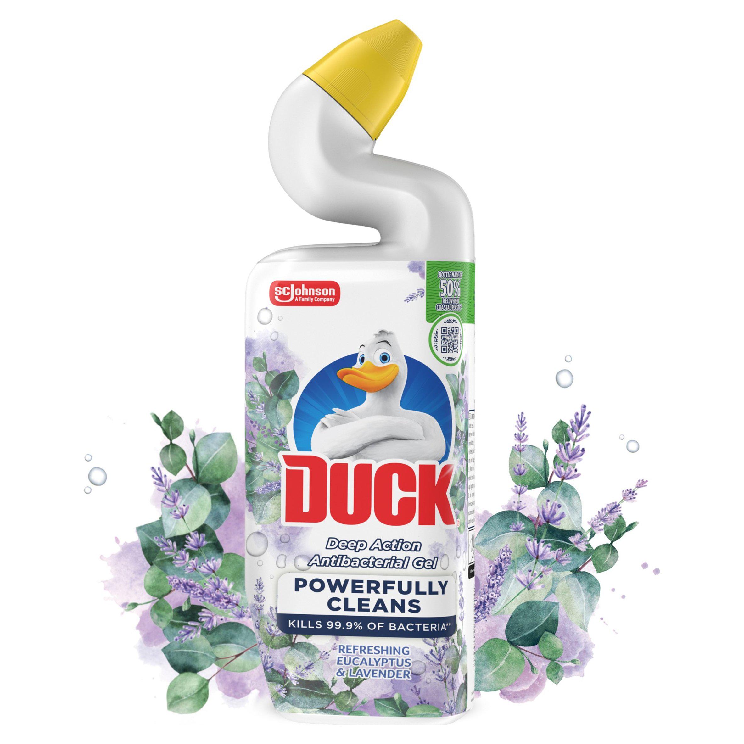 Duck Deep Action Gel Toilet Liquid Lavender & Eucalyptus