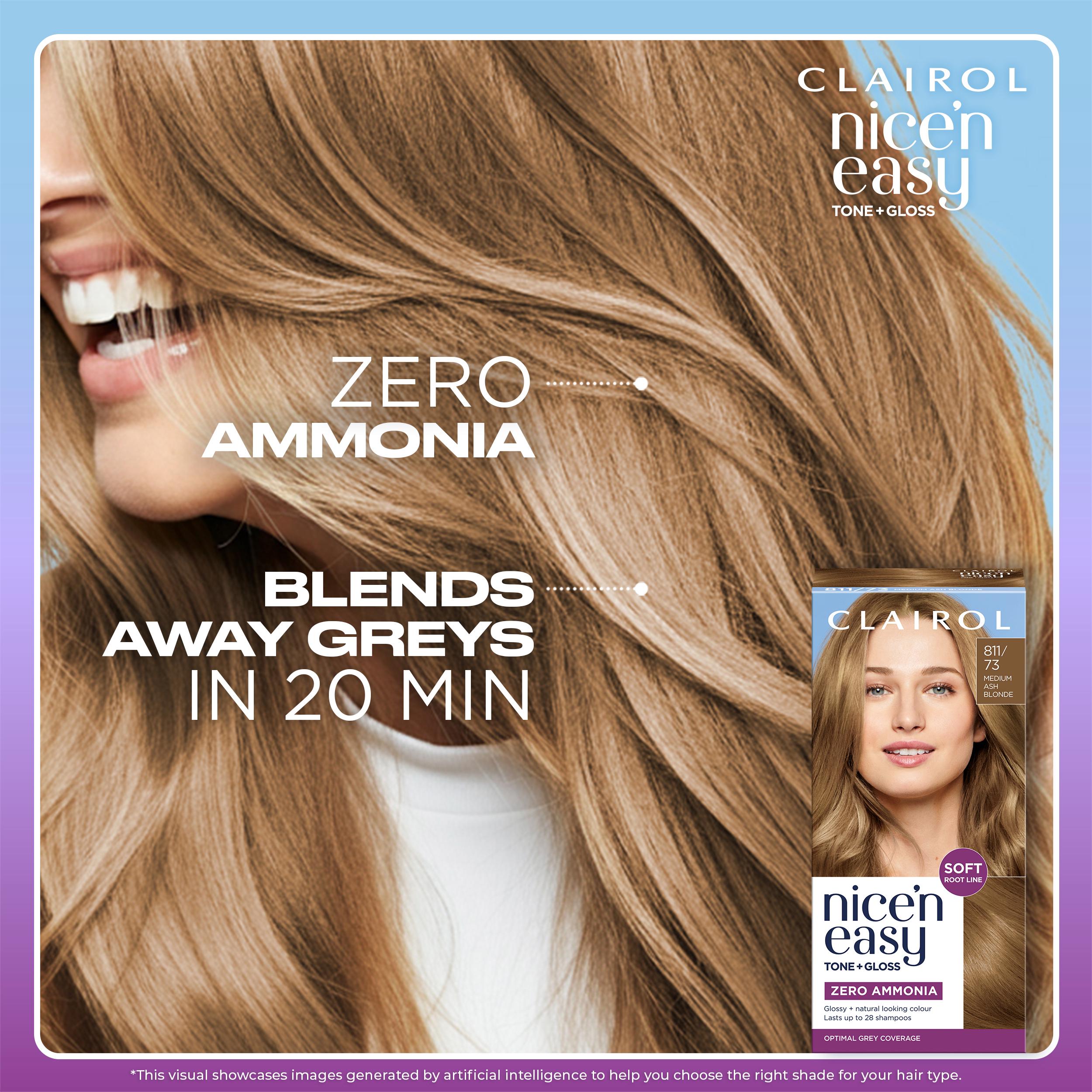 Clairol Nice'N Easy Tone+Gloss Dark Blonde 700/91 Semi Permanent Hair Dye thumbnail 6
