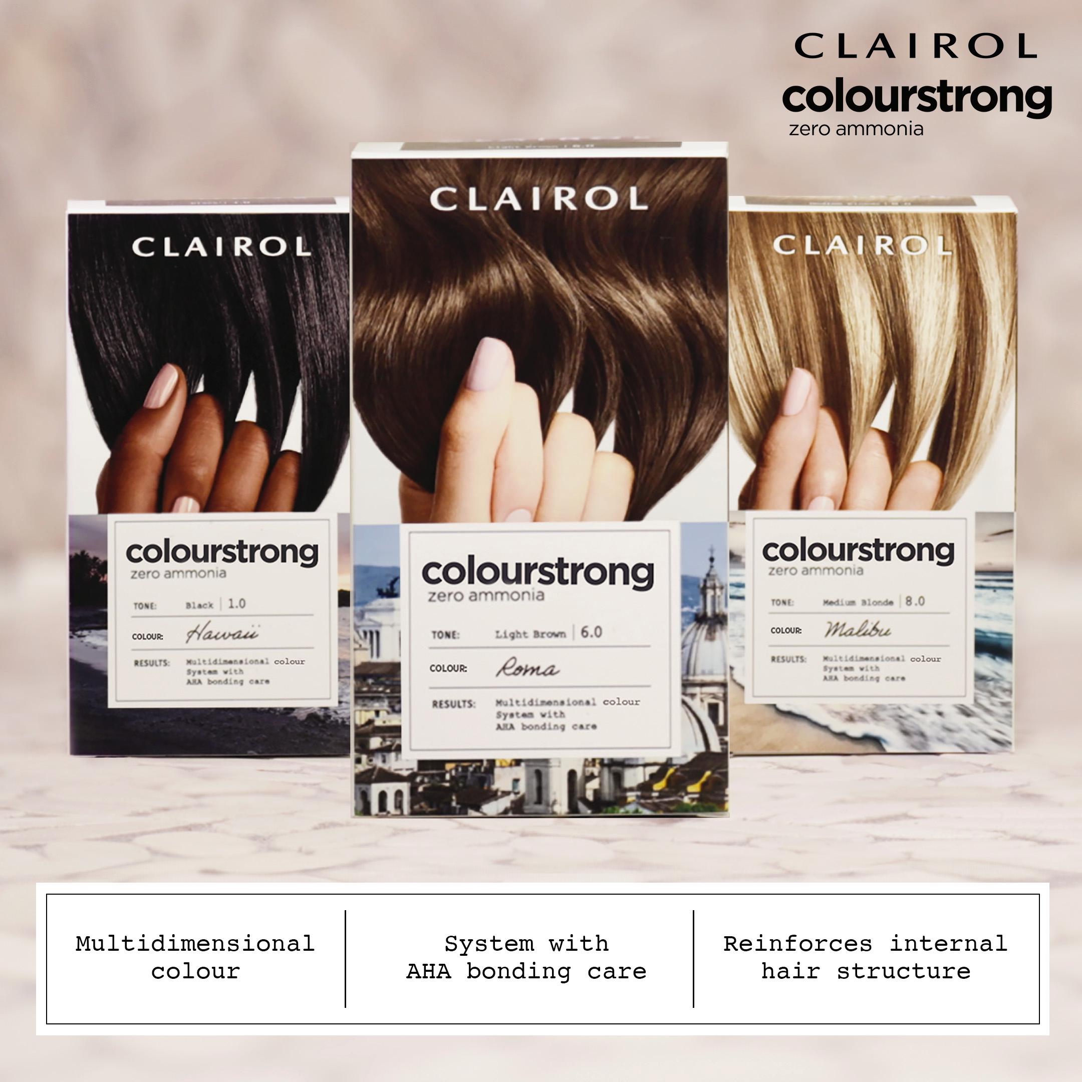 Clairol Colour Strong Light Brown 6.0 Permanent Hair Dye thumbnail 6
