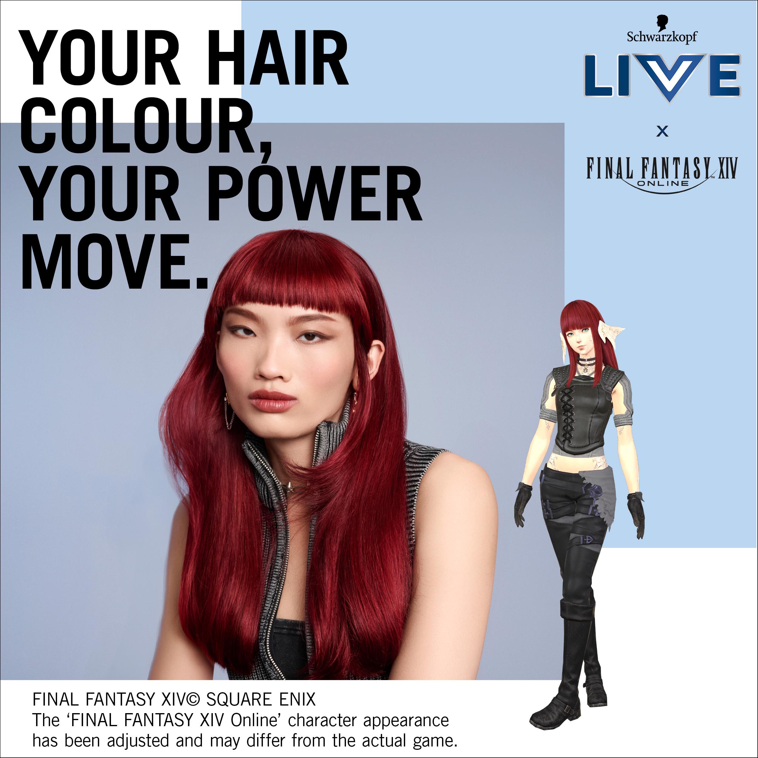 Schwarzkopf Live Ultra Brights Dark Red 026 Semi Permanent Hair Dye thumbnail 2